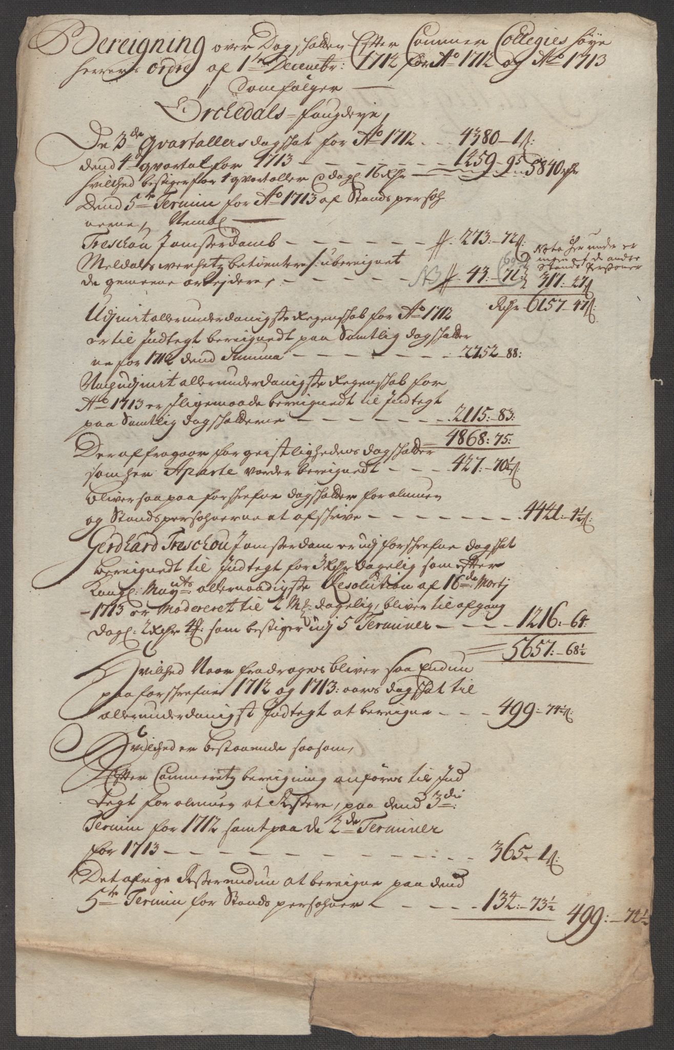 Rentekammeret inntil 1814, Reviderte regnskaper, Fogderegnskap, RA/EA-4092/R60/L3965: Fogderegnskap Orkdal og Gauldal, 1714, s. 151