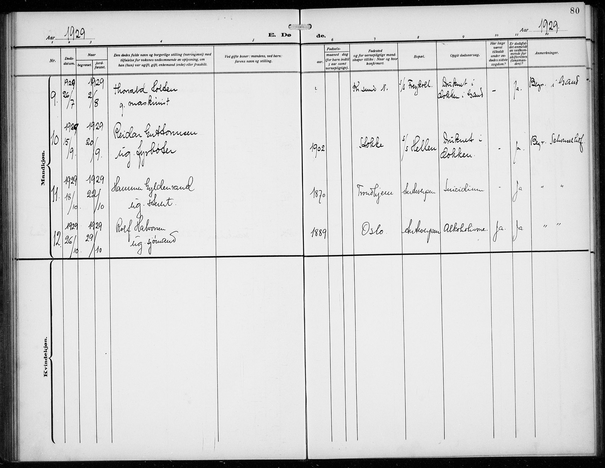 Den norske sjømannsmisjon i utlandet/Antwerpen, AV/SAB-SAB/PA-0105/H/Ha/L0003: Ministerialbok nr. A 3, 1914-1930, s. 80