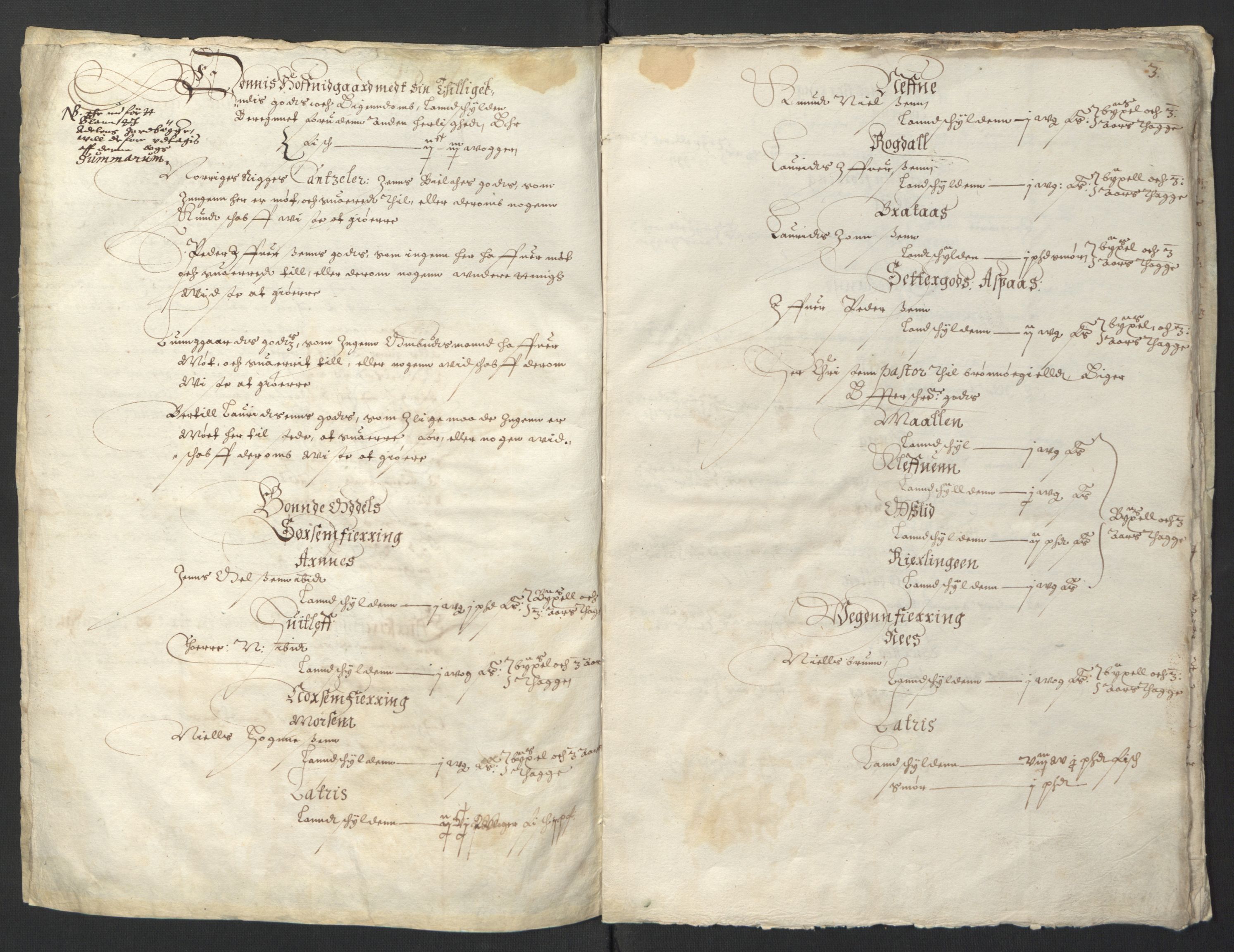 Stattholderembetet 1572-1771, AV/RA-EA-2870/Ek/L0013/0002: Jordebøker til utlikning av rosstjeneste 1624-1626: / Adels- og odelsjordebok for de nordlandske len, 1625, s. 5