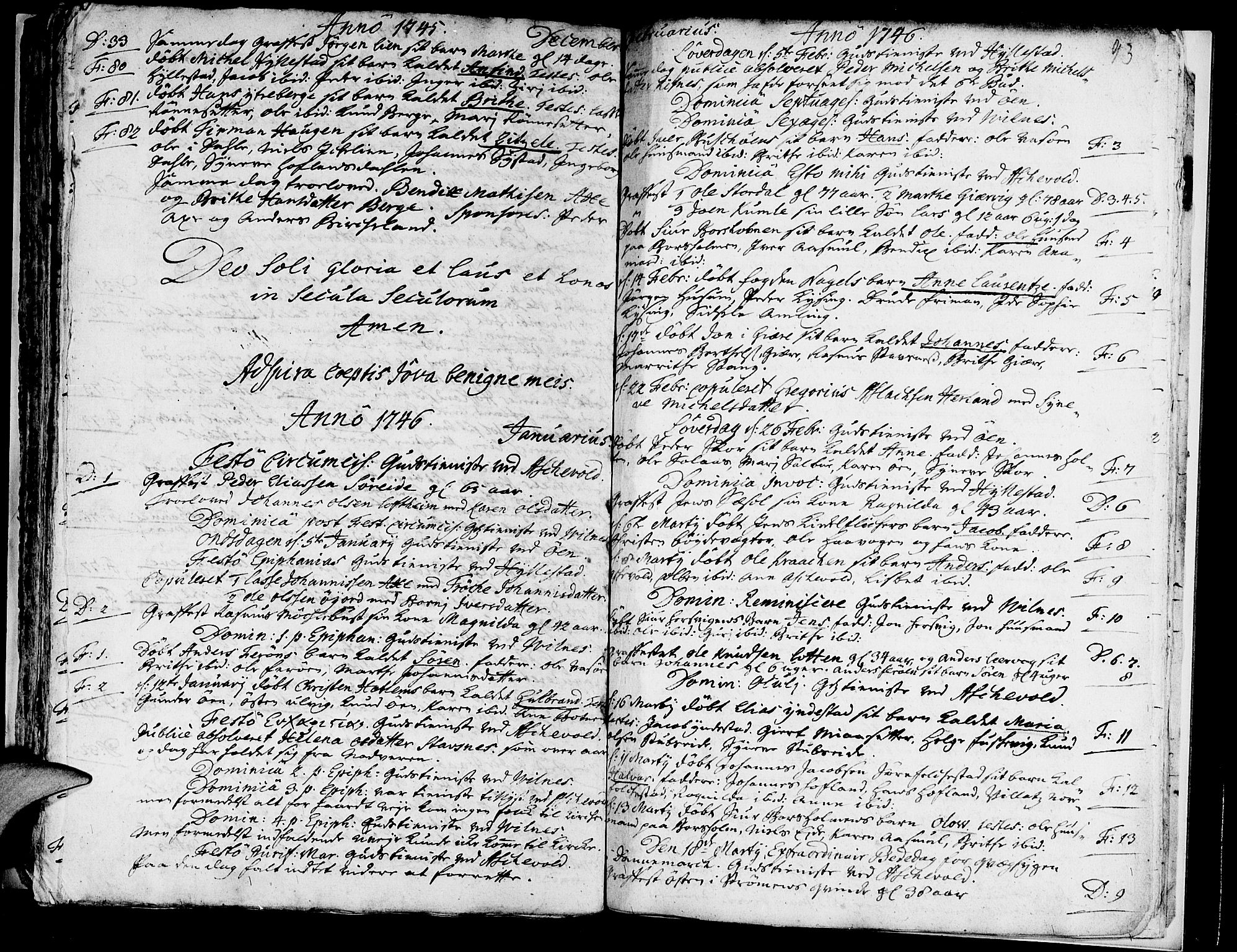 Askvoll sokneprestembete, AV/SAB-A-79501/H/Haa/Haaa/L0007: Ministerialbok nr. A 7, 1739-1748, s. 93