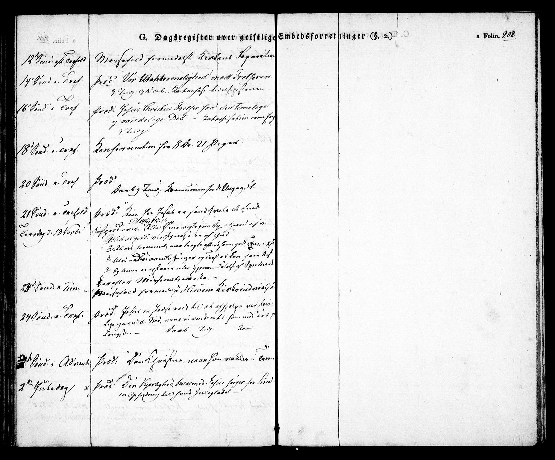 Birkenes sokneprestkontor, SAK/1111-0004/F/Fa/L0001: Ministerialbok nr. A 1, 1829-1849, s. 202