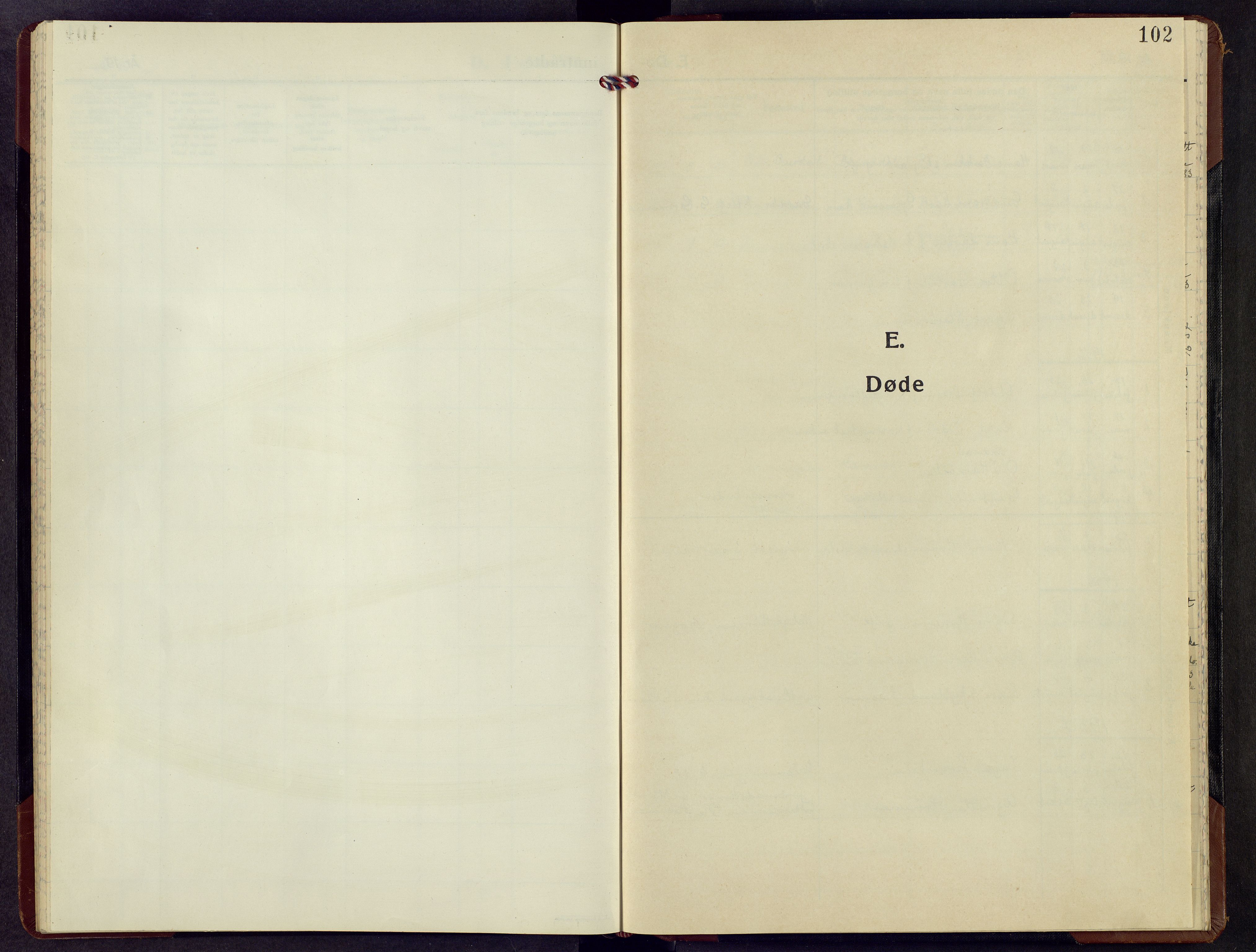 Sør-Aurdal prestekontor, AV/SAH-PREST-128/H/Ha/Hab/L0015: Klokkerbok nr. 15, 1955-1968, s. 102