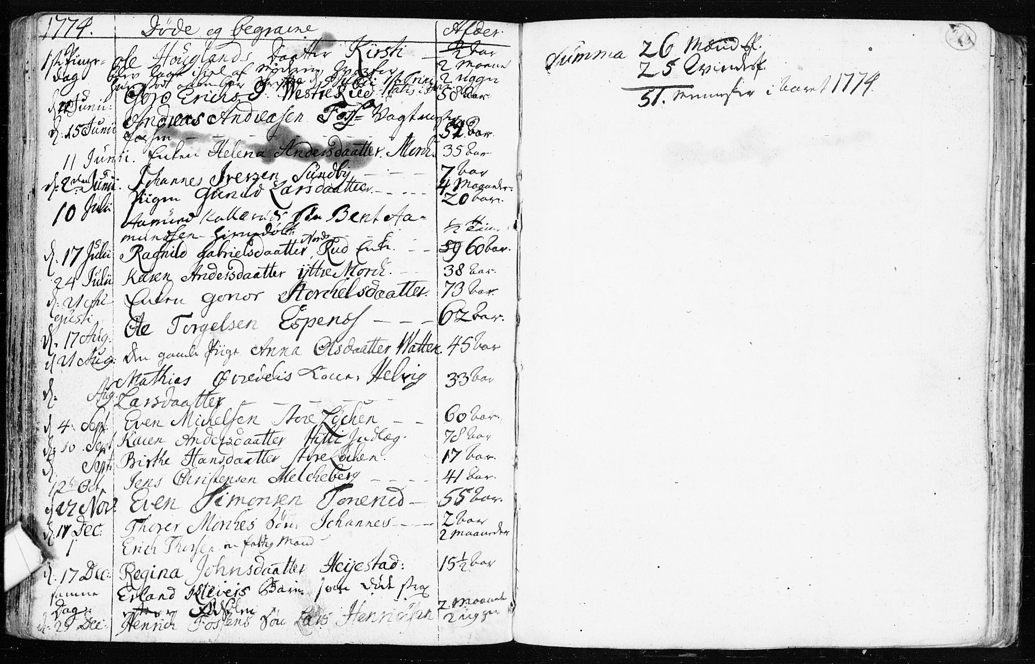 Spydeberg prestekontor Kirkebøker, SAO/A-10924/F/Fa/L0002: Ministerialbok nr. I 2, 1739-1780, s. 216