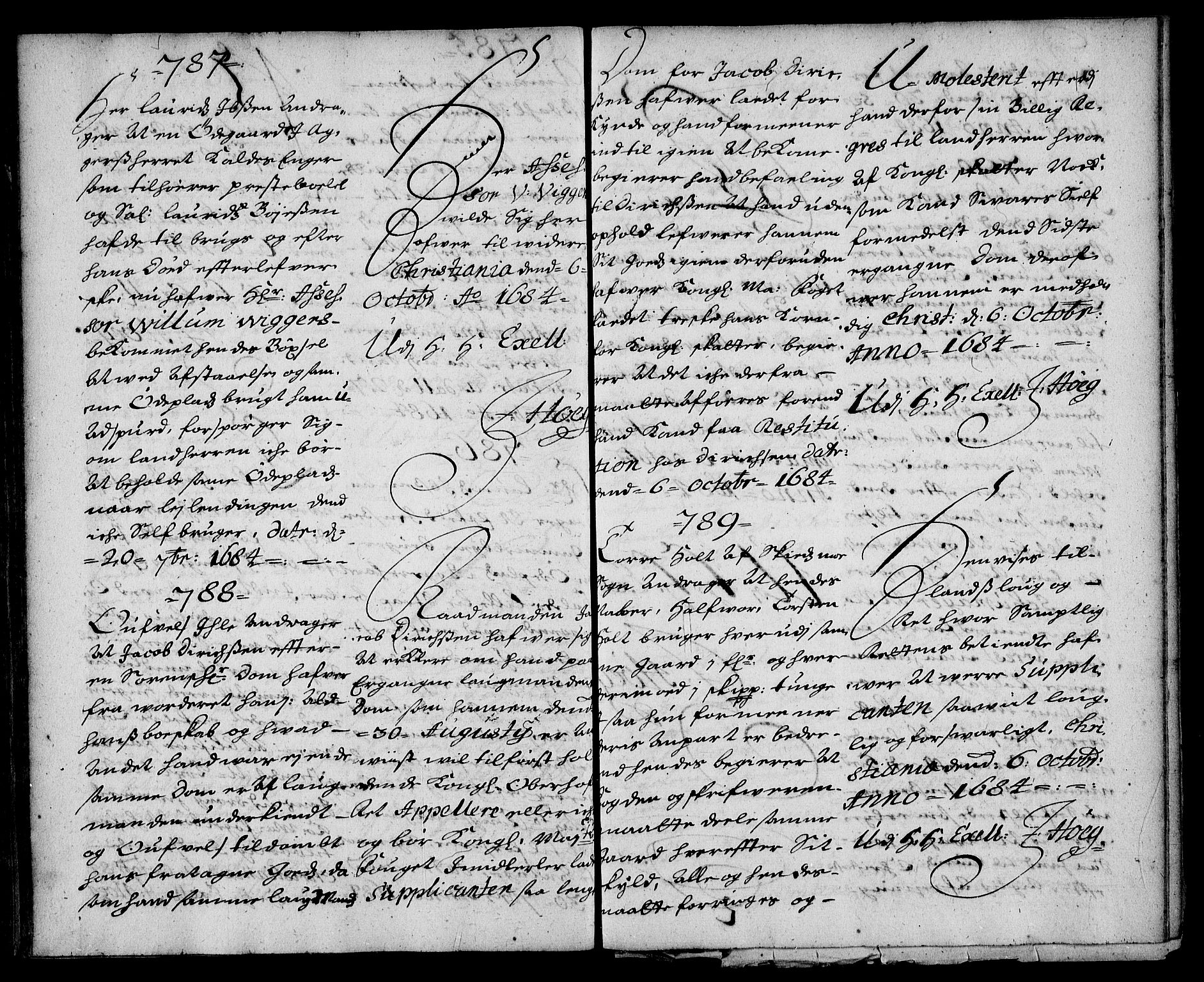 Stattholderembetet 1572-1771, AV/RA-EA-2870/Ae/L0001: Supplikasjons- og resolusjonsprotokoll, 1683-1684