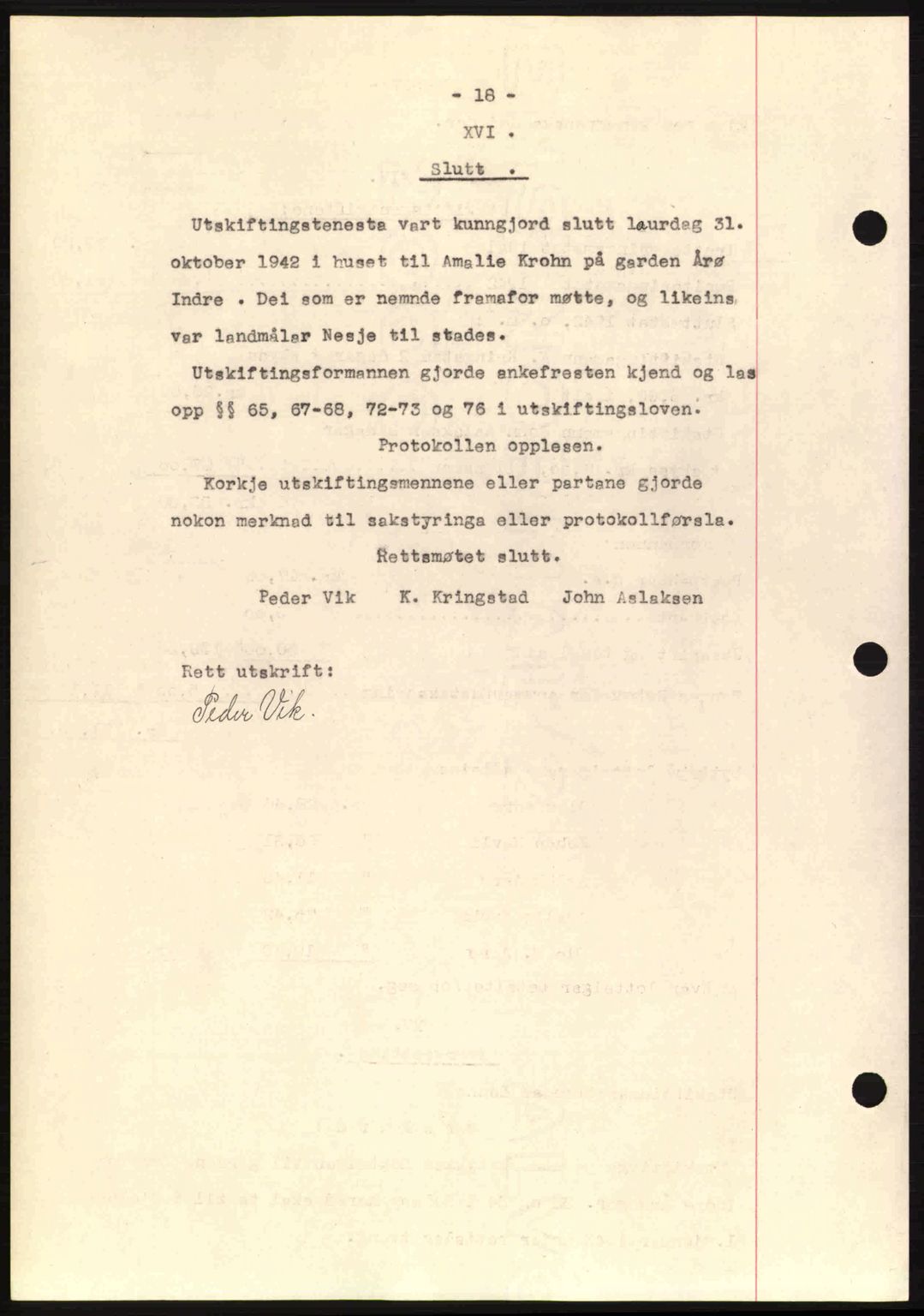 Romsdal sorenskriveri, SAT/A-4149/1/2/2C: Pantebok nr. A13, 1942-1943, Dagboknr: 2551/1942