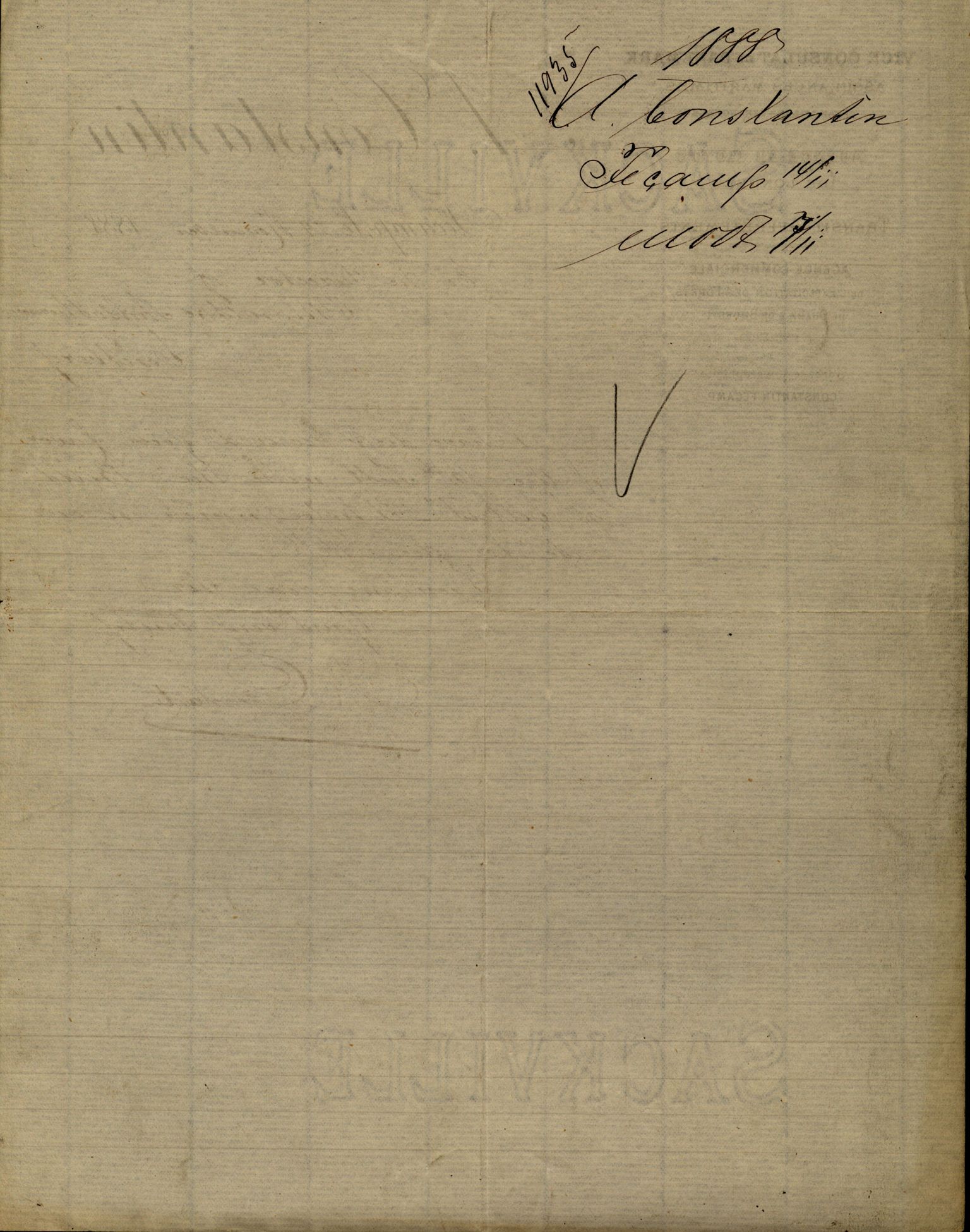 Pa 63 - Østlandske skibsassuranceforening, VEMU/A-1079/G/Ga/L0020/0001: Havaridokumenter / Tellus, Telanak, Wilhelmine, 1887, s. 56