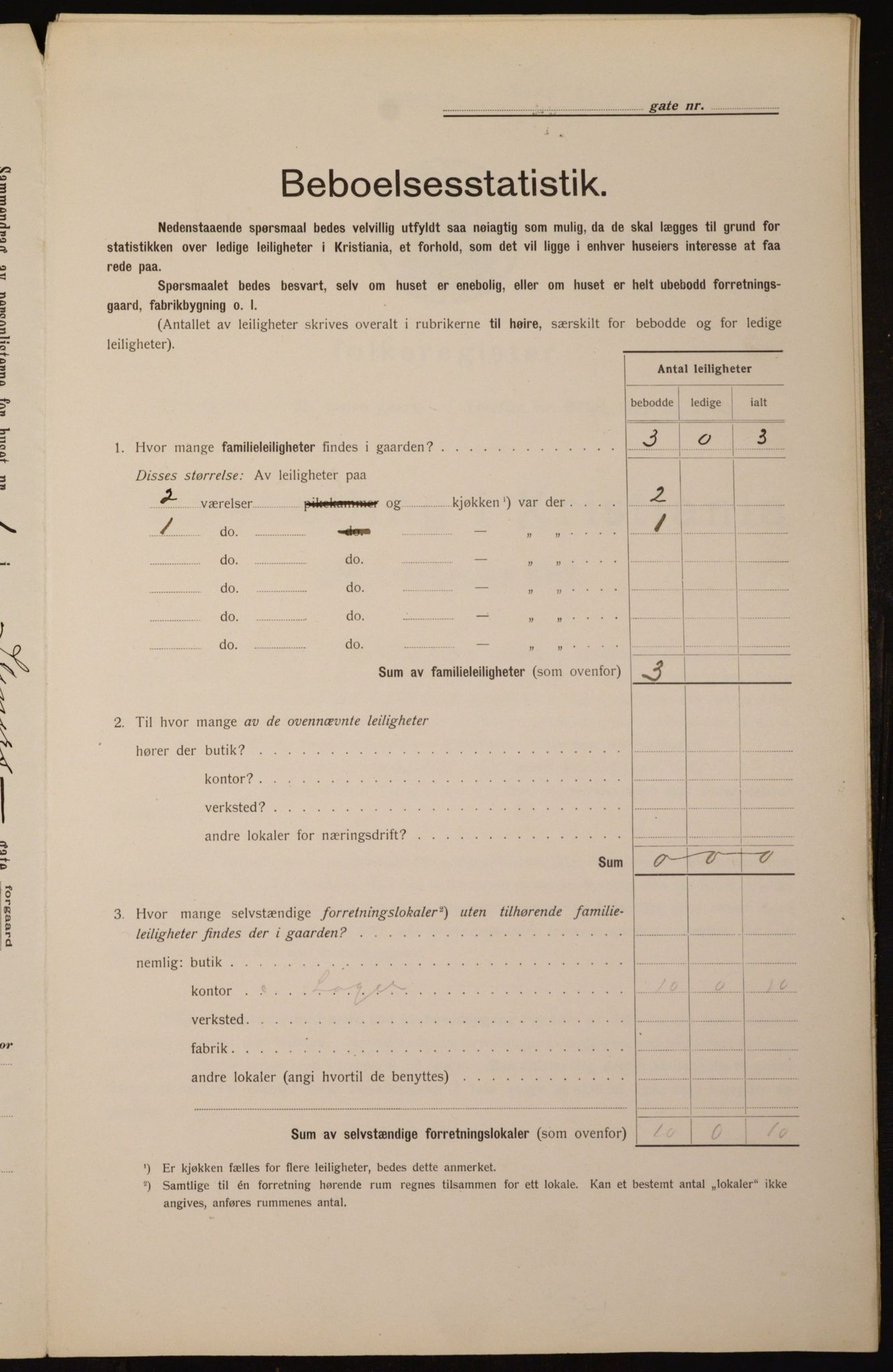 OBA, Kommunal folketelling 1.2.1912 for Kristiania, 1912, s. 101523