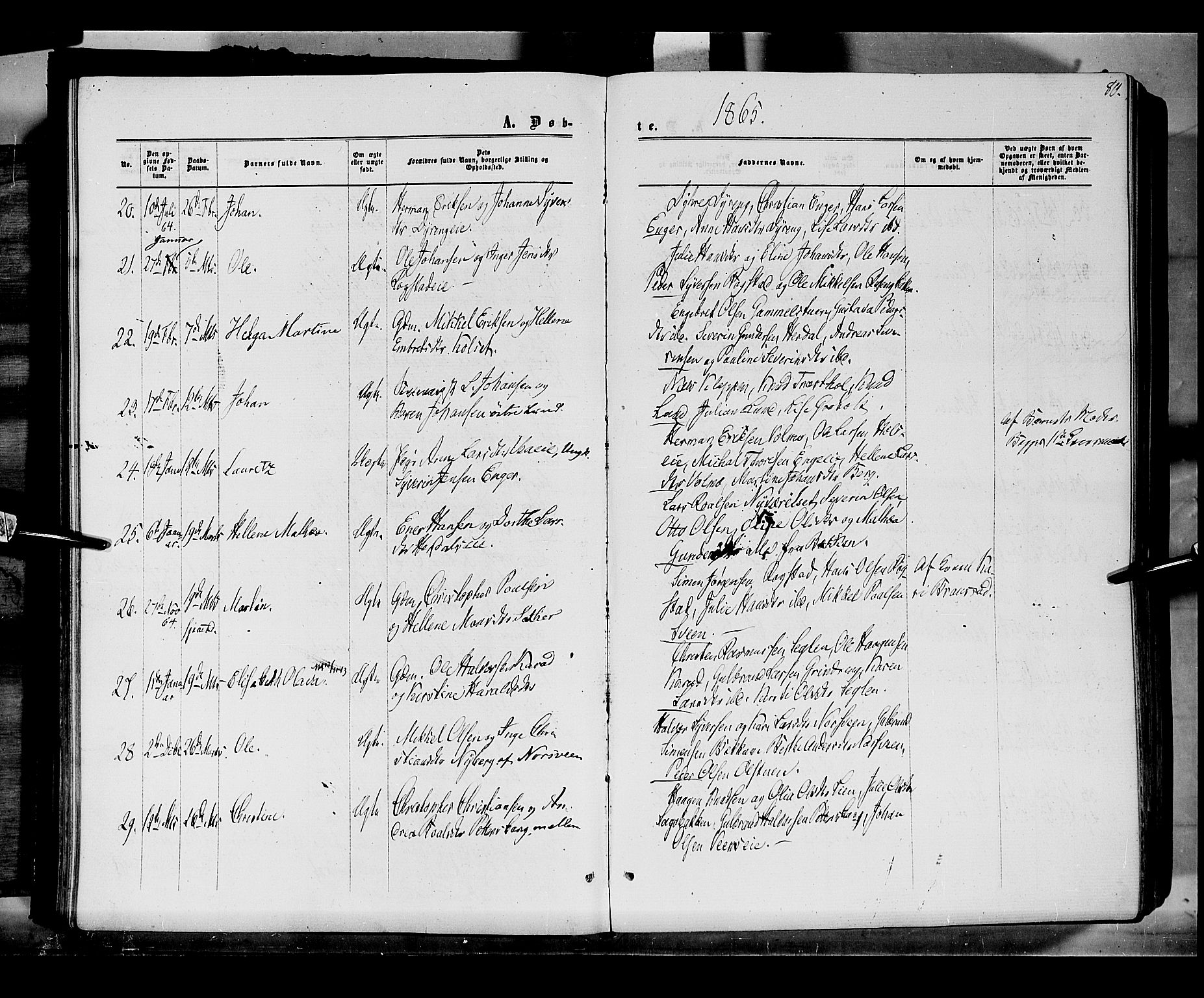 Løten prestekontor, AV/SAH-PREST-022/K/Ka/L0008: Ministerialbok nr. 8, 1860-1877, s. 80