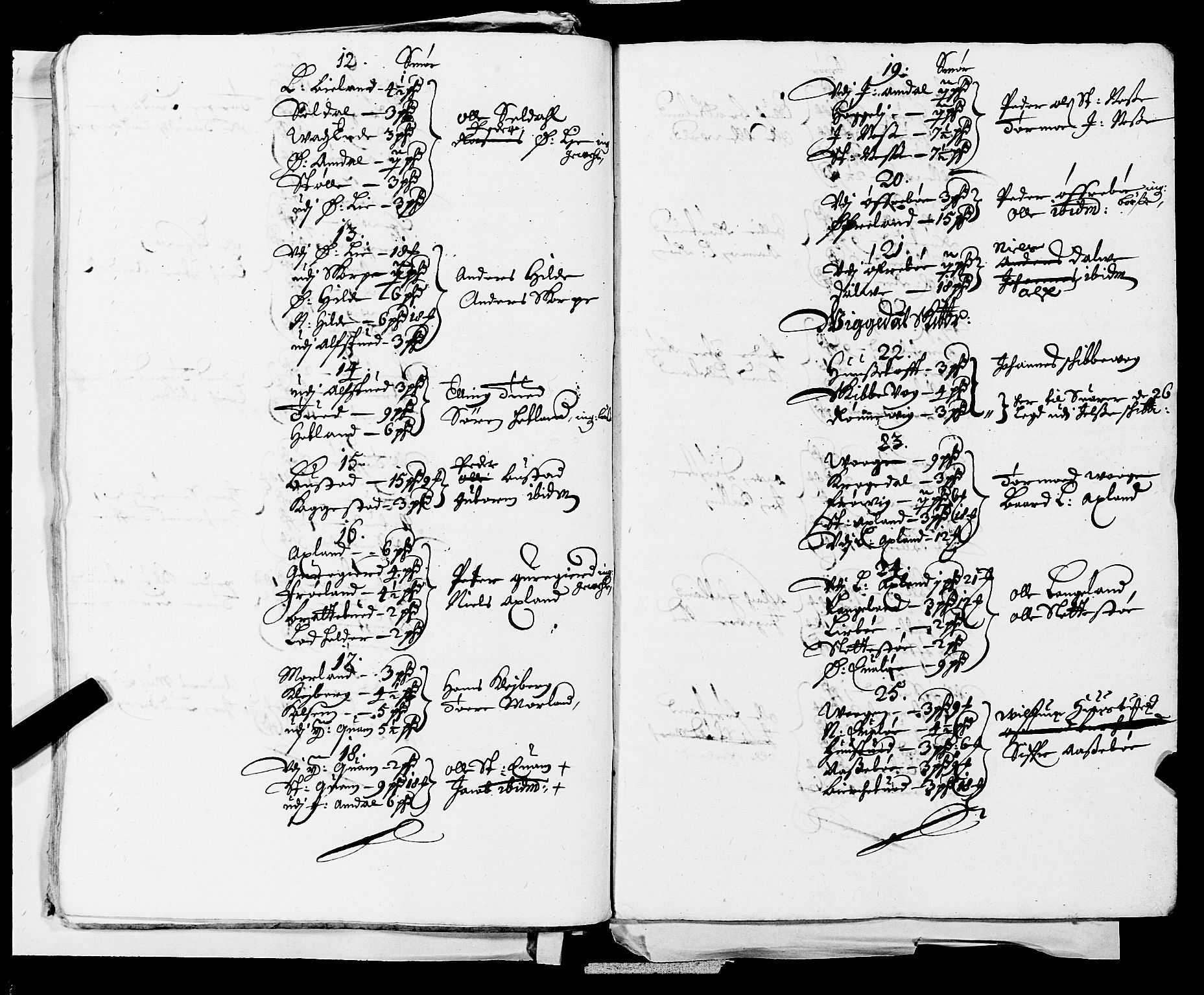 Fylkesmannen i Rogaland, AV/SAST-A-101928/99/3/325/325CA/L0004: MILITÆRE MANNTALL/LEGDSRULLER: RYFYLKE, JÆREN OG DALANE FOGDERI, WESTERLENSKE REGIMENT, 1681-1688, s. 12