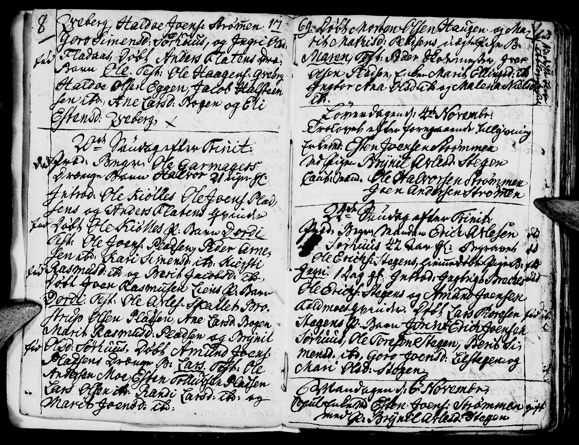 Tynset prestekontor, AV/SAH-PREST-058/H/Ha/Hab/L0009: Ministerialbok nr. 9, 1769-1781, s. 8-9