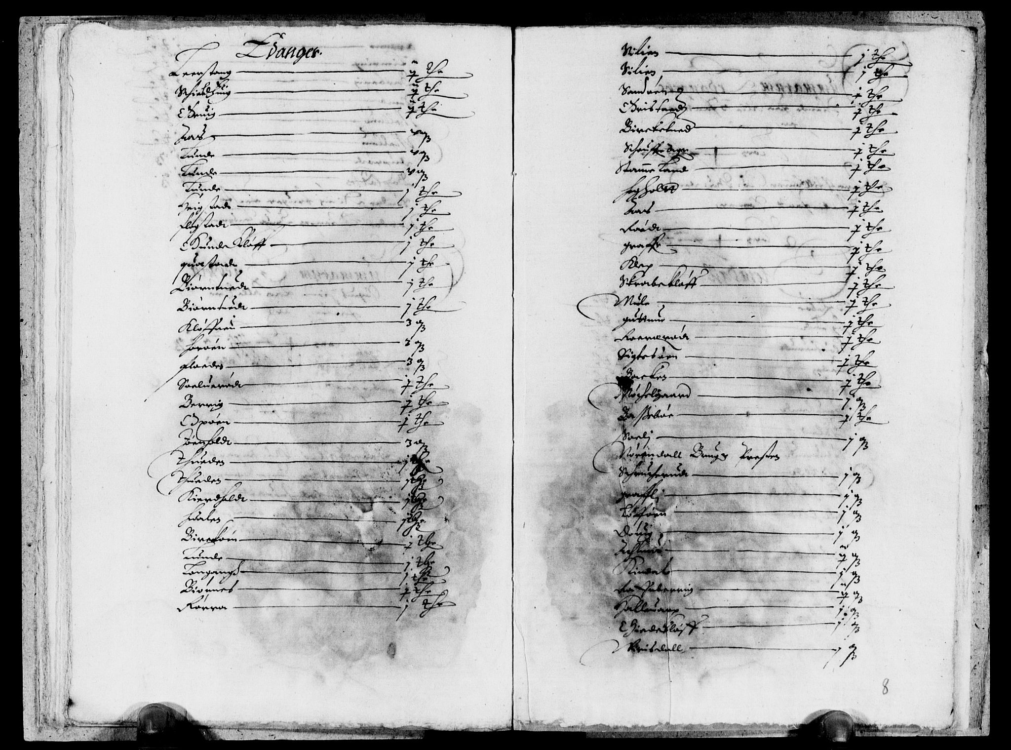 Rentekammeret inntil 1814, Reviderte regnskaper, Lensregnskaper, AV/RA-EA-5023/R/Rb/Rbp/L0016: Bratsberg len, 1632-1634