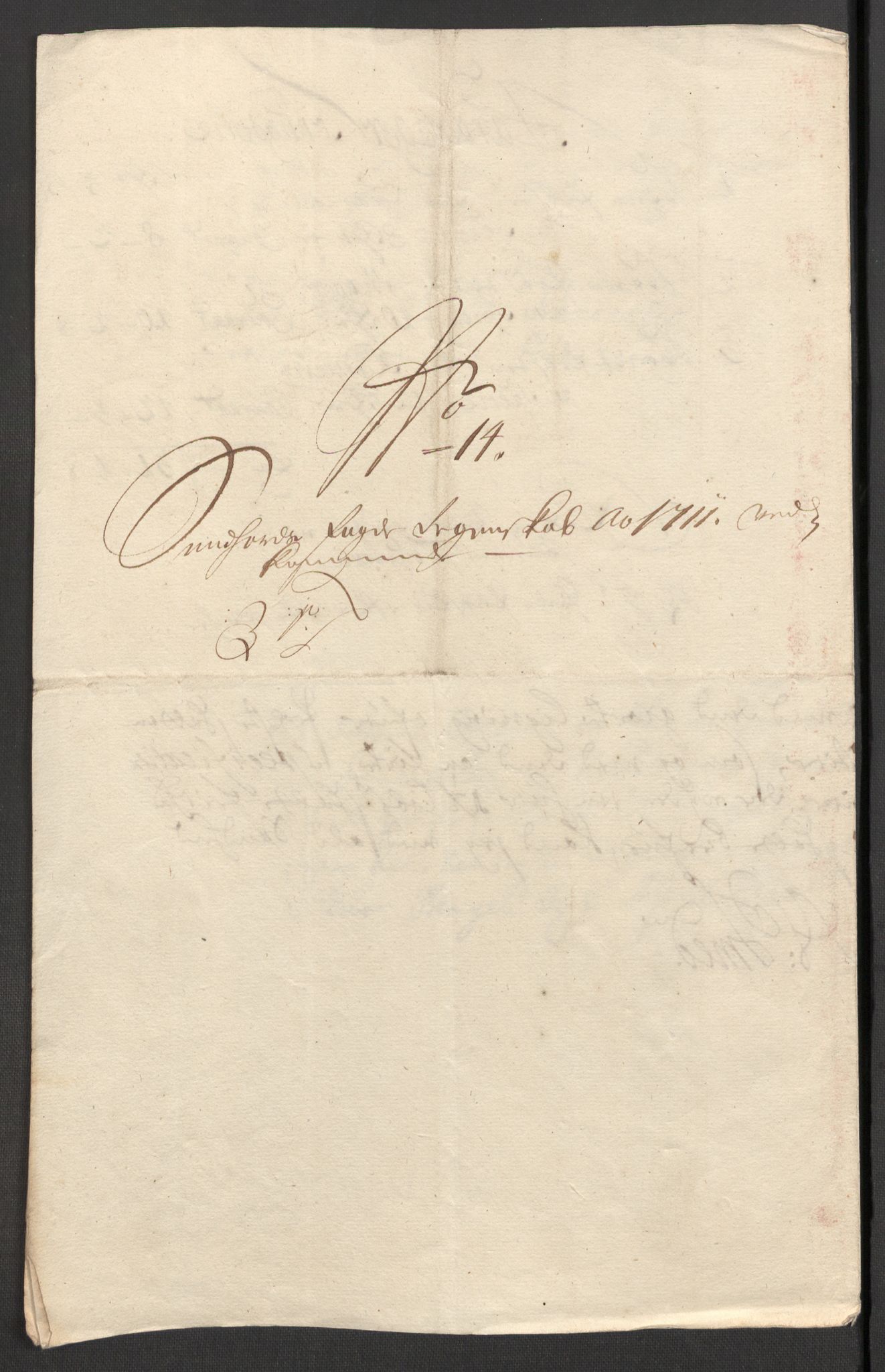 Rentekammeret inntil 1814, Reviderte regnskaper, Fogderegnskap, RA/EA-4092/R48/L2987: Fogderegnskap Sunnhordland og Hardanger, 1711, s. 156