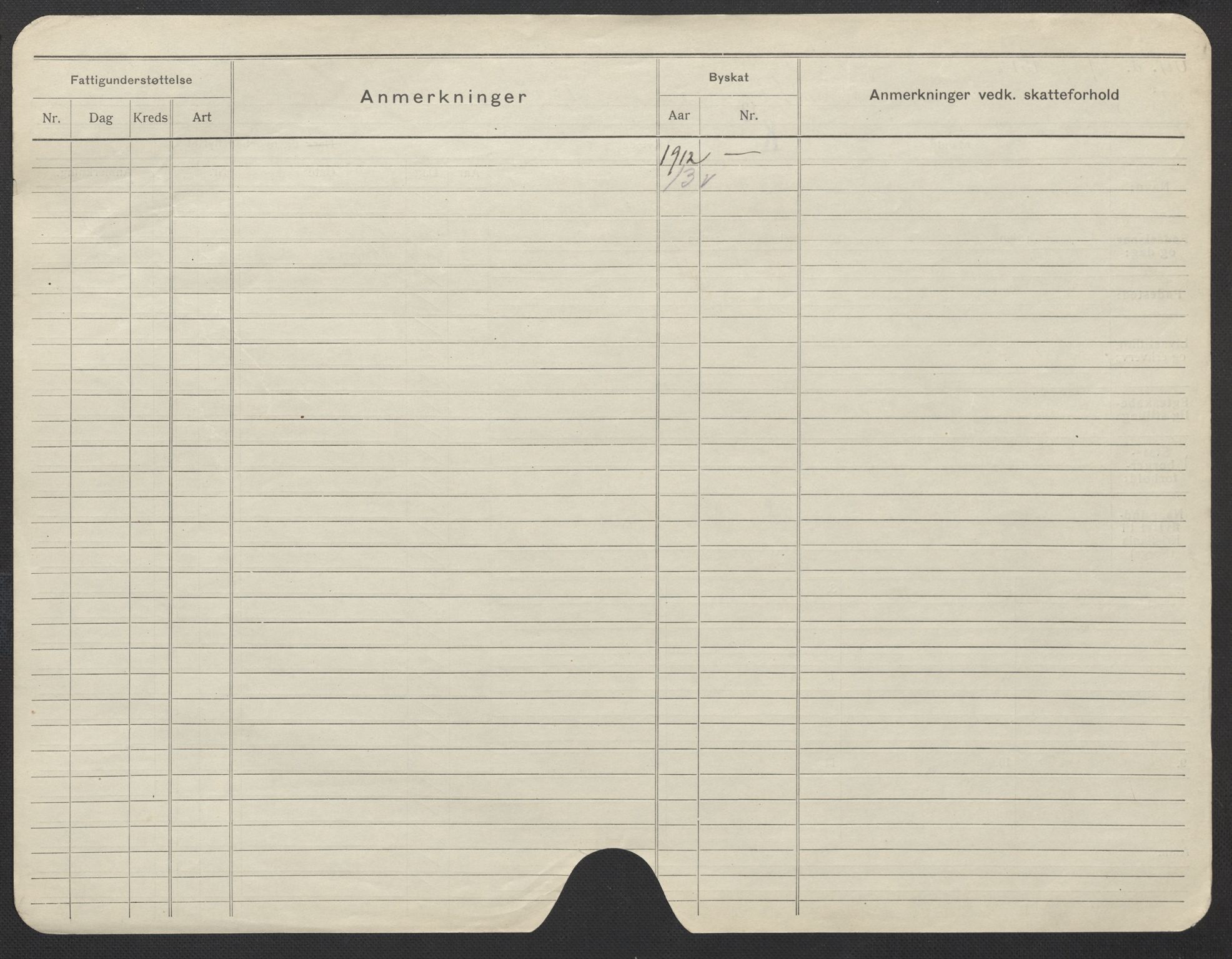 Oslo folkeregister, Registerkort, AV/SAO-A-11715/F/Fa/Fac/L0022: Kvinner, 1906-1914, s. 501b