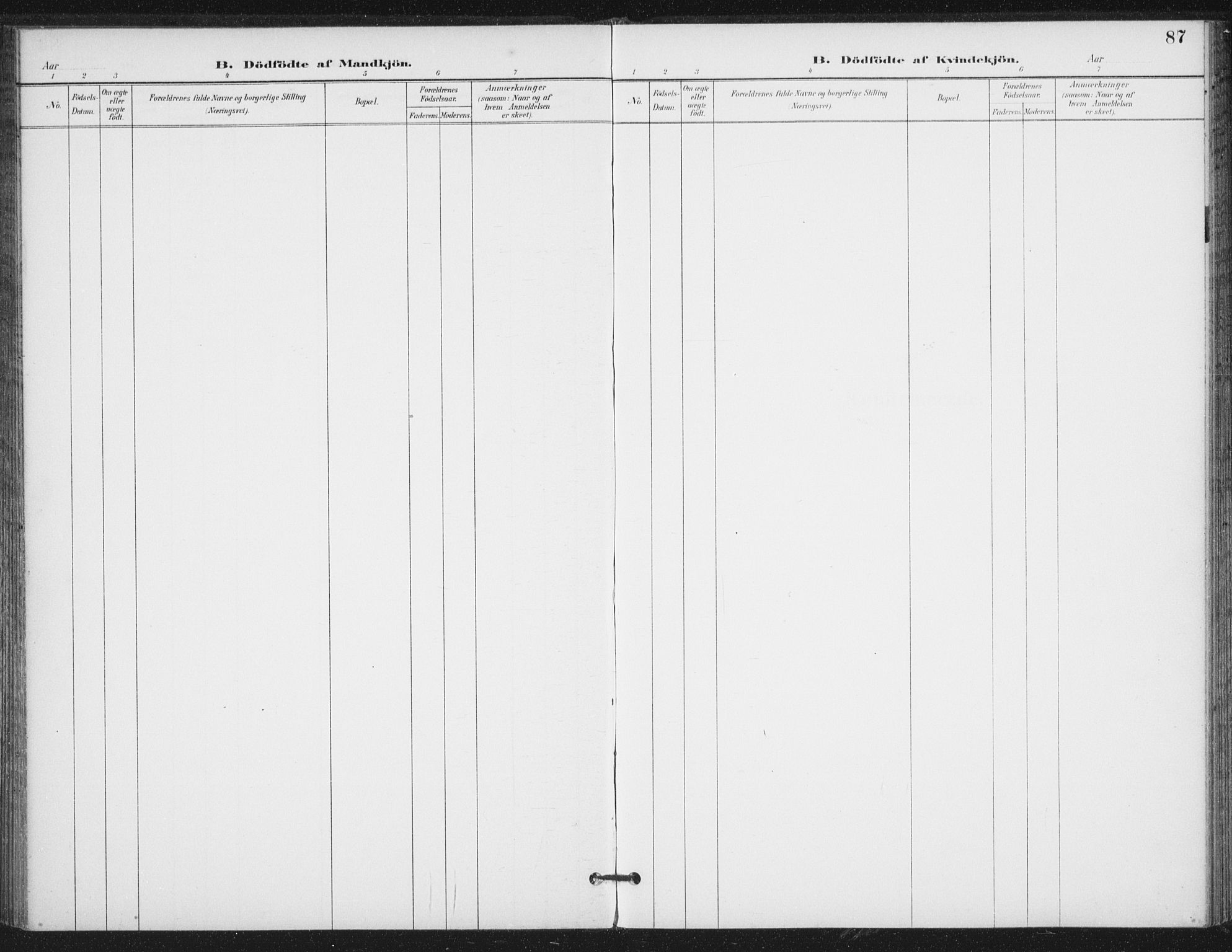 Ministerialprotokoller, klokkerbøker og fødselsregistre - Nord-Trøndelag, SAT/A-1458/714/L0131: Ministerialbok nr. 714A02, 1896-1918, s. 87