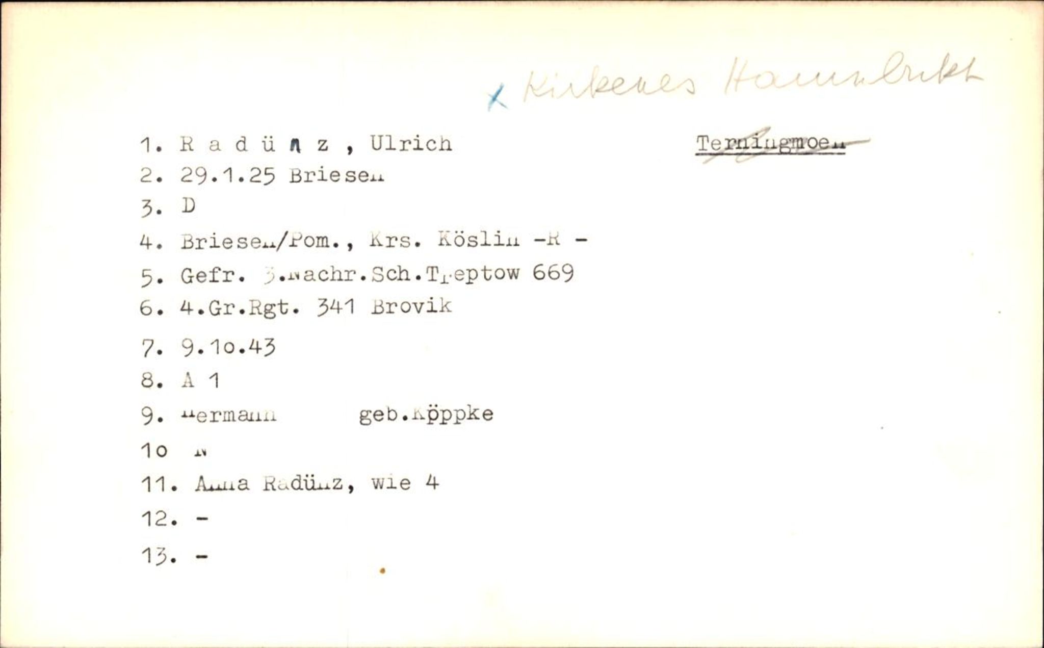 Hjemsendte tyskere , RA/RAFA-6487/D/Da/L0004: Paulik-Seher, 1945-1947, s. 250