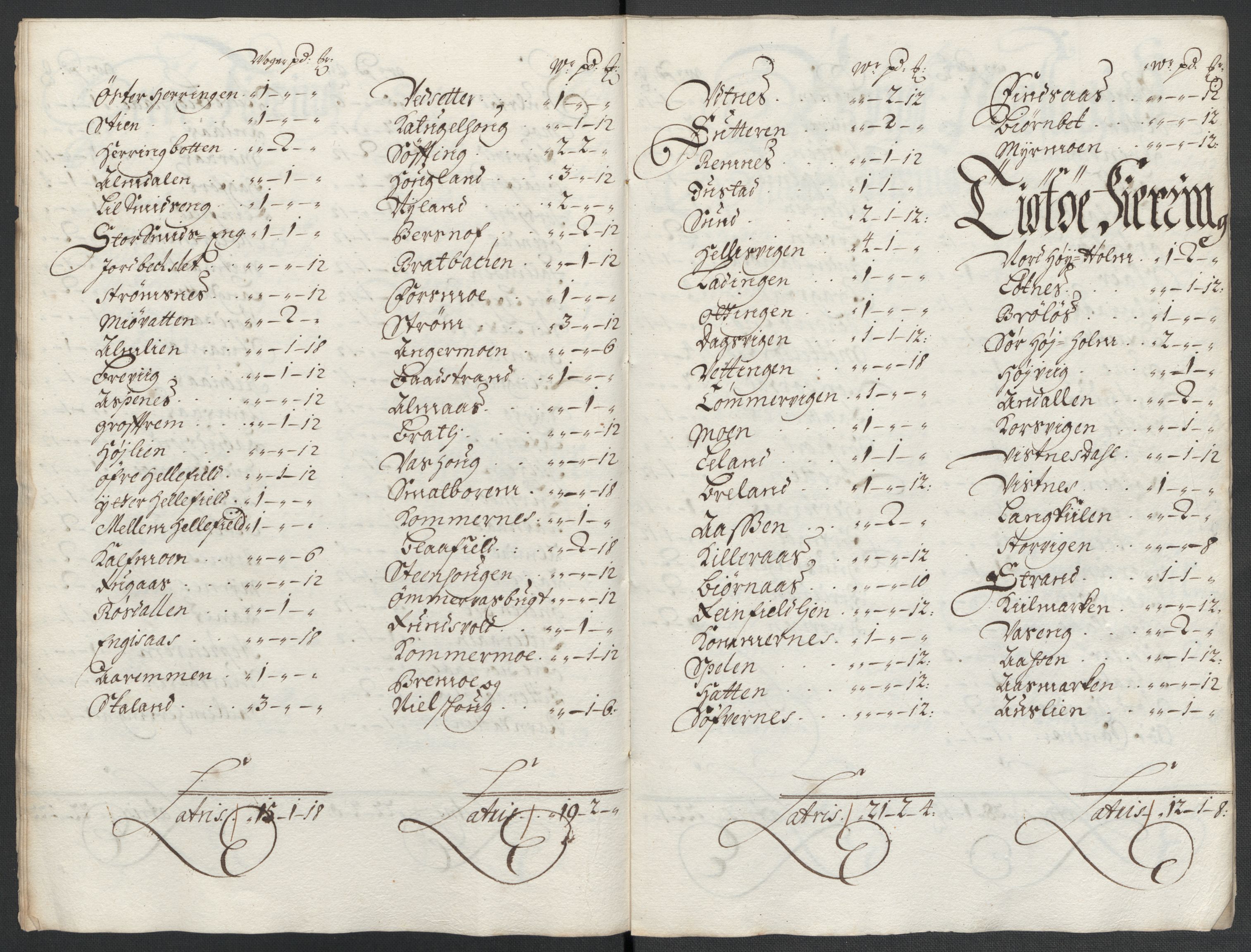 Rentekammeret inntil 1814, Reviderte regnskaper, Fogderegnskap, AV/RA-EA-4092/R65/L4507: Fogderegnskap Helgeland, 1699-1701, s. 88