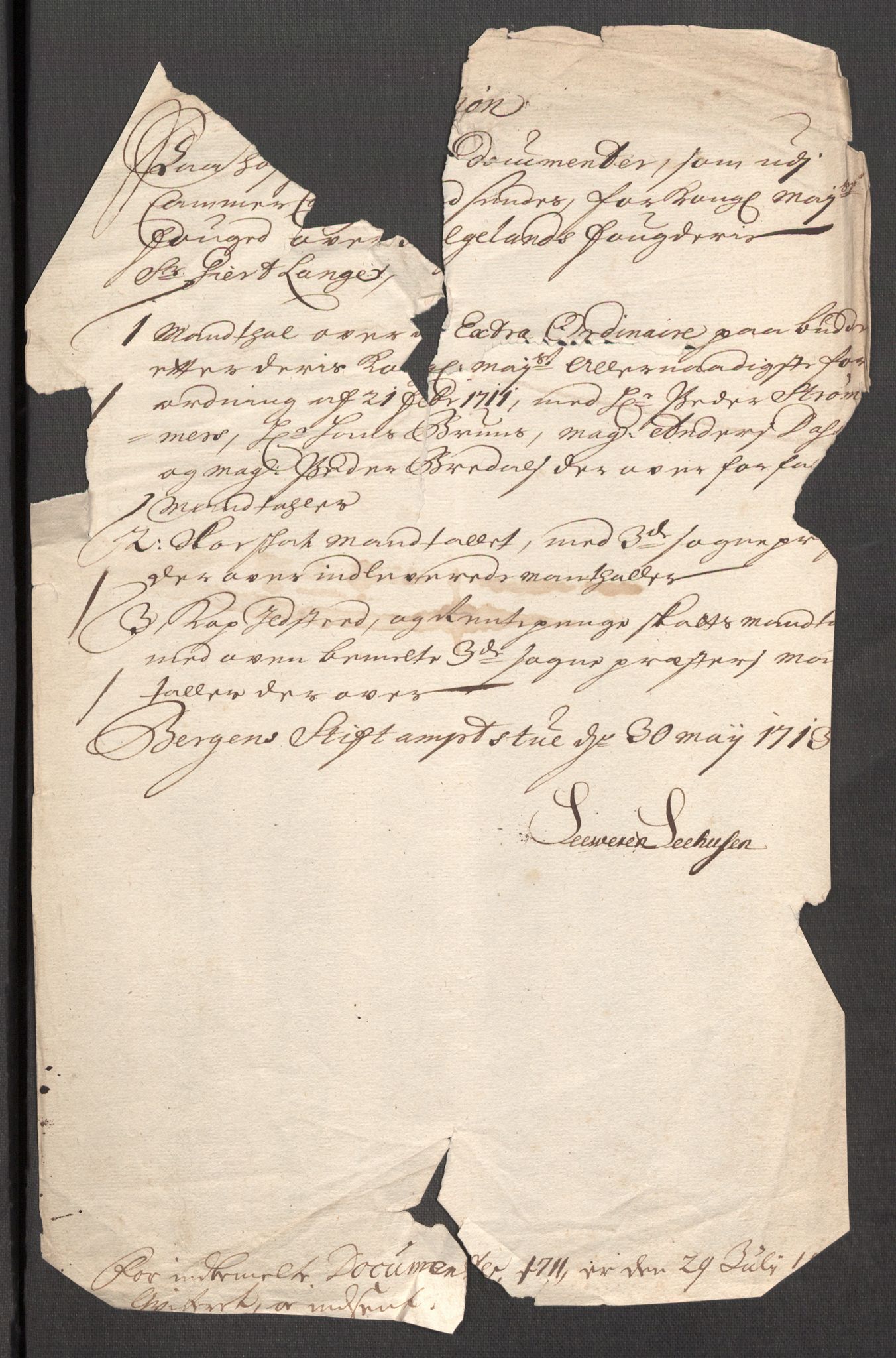 Rentekammeret inntil 1814, Reviderte regnskaper, Fogderegnskap, RA/EA-4092/R65/L4511: Fogderegnskap Helgeland, 1710-1711, s. 241