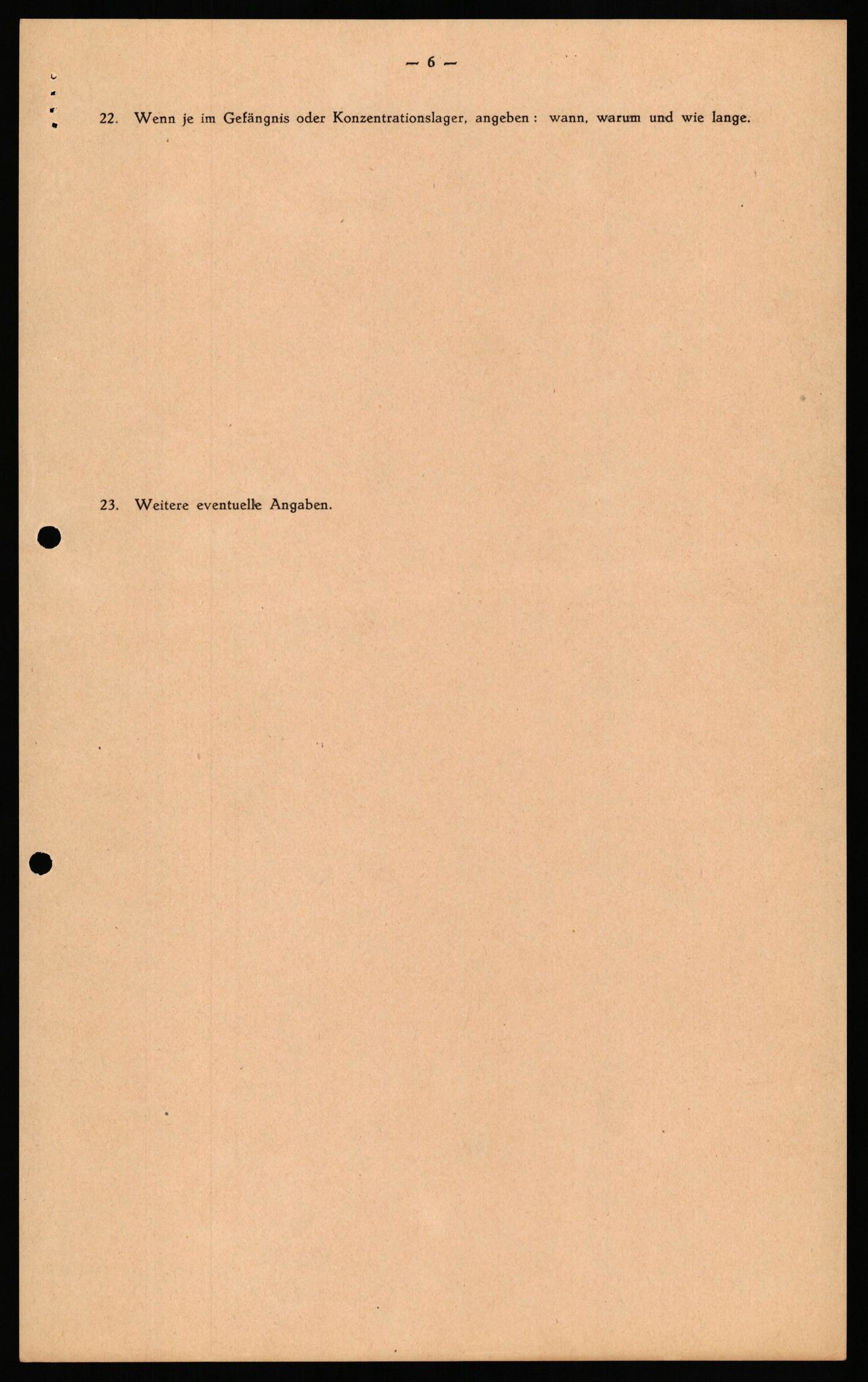 Forsvaret, Forsvarets overkommando II, AV/RA-RAFA-3915/D/Db/L0036: CI Questionaires. Tyske okkupasjonsstyrker i Norge. Tyskere., 1945-1946, s. 309