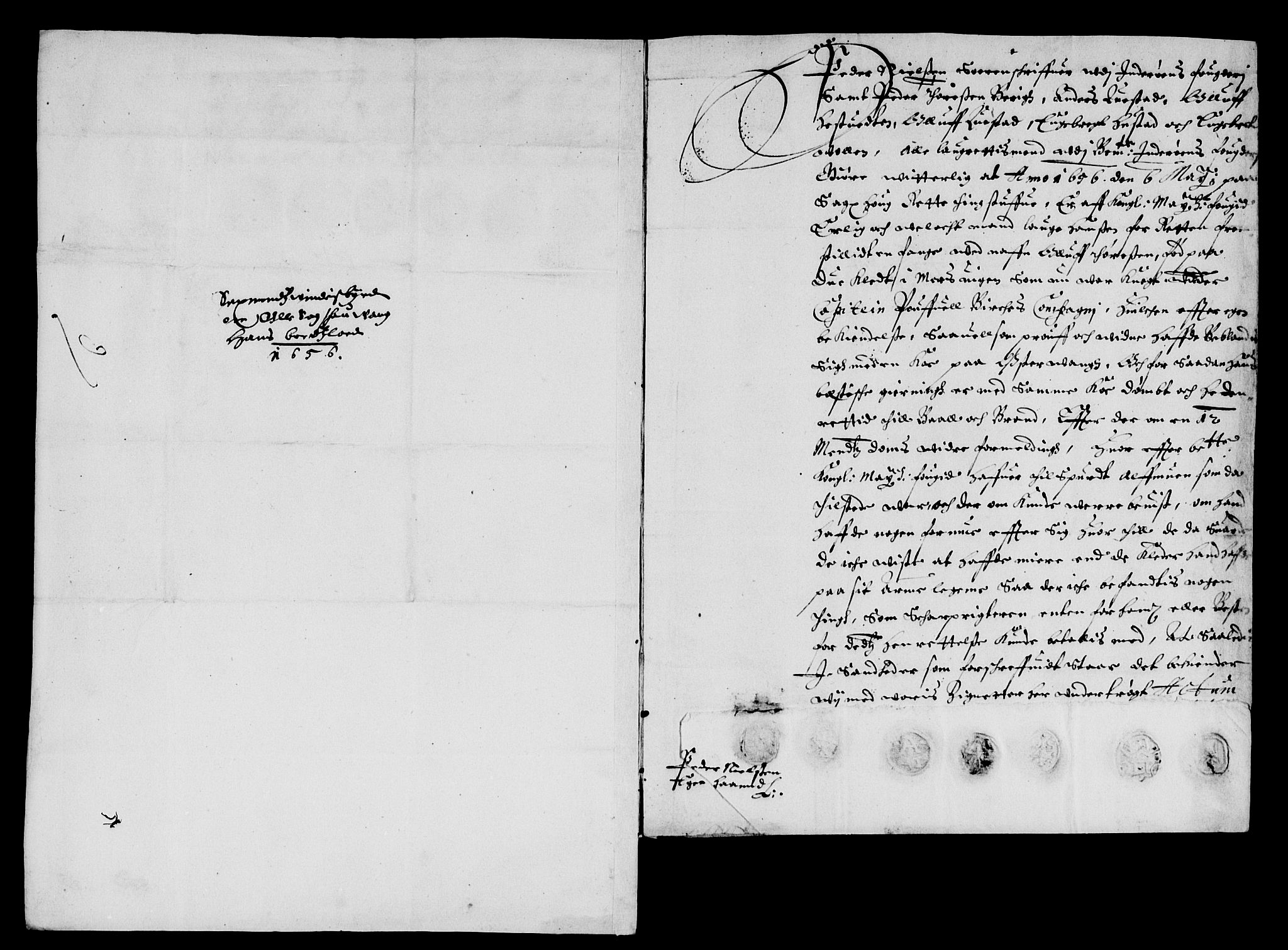 Rentekammeret inntil 1814, Reviderte regnskaper, Lensregnskaper, AV/RA-EA-5023/R/Rb/Rbw/L0125: Trondheim len, 1642-1657