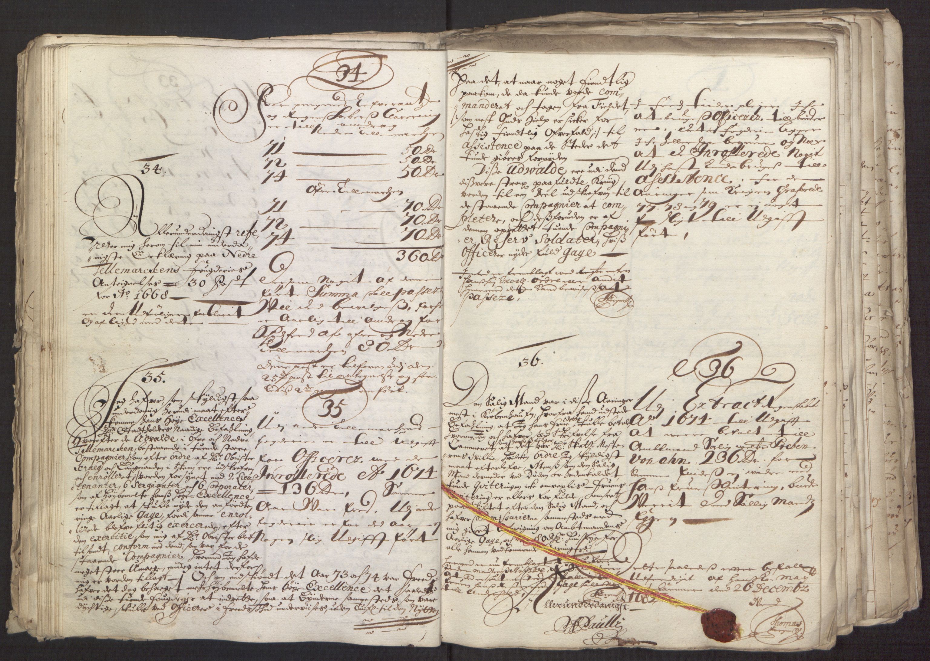 Rentekammeret inntil 1814, Reviderte regnskaper, Fogderegnskap, RA/EA-4092/R35/L2062: Fogderegnskap Øvre og Nedre Telemark, 1674, s. 40
