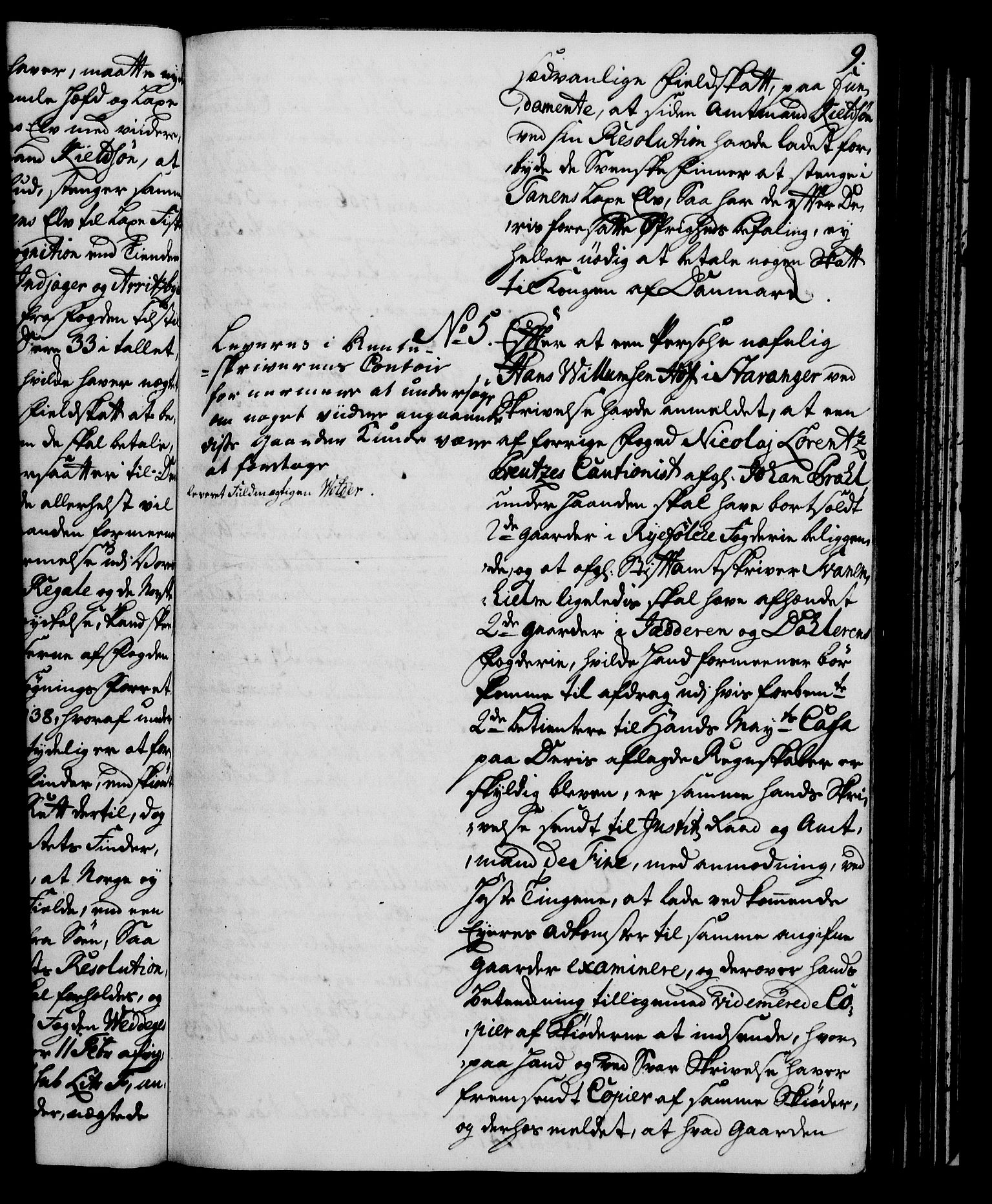 Rentekammeret, Kammerkanselliet, AV/RA-EA-3111/G/Gh/Gha/L0024: Norsk ekstraktmemorialprotokoll (merket RK 53.69), 1742-1743, s. 9
