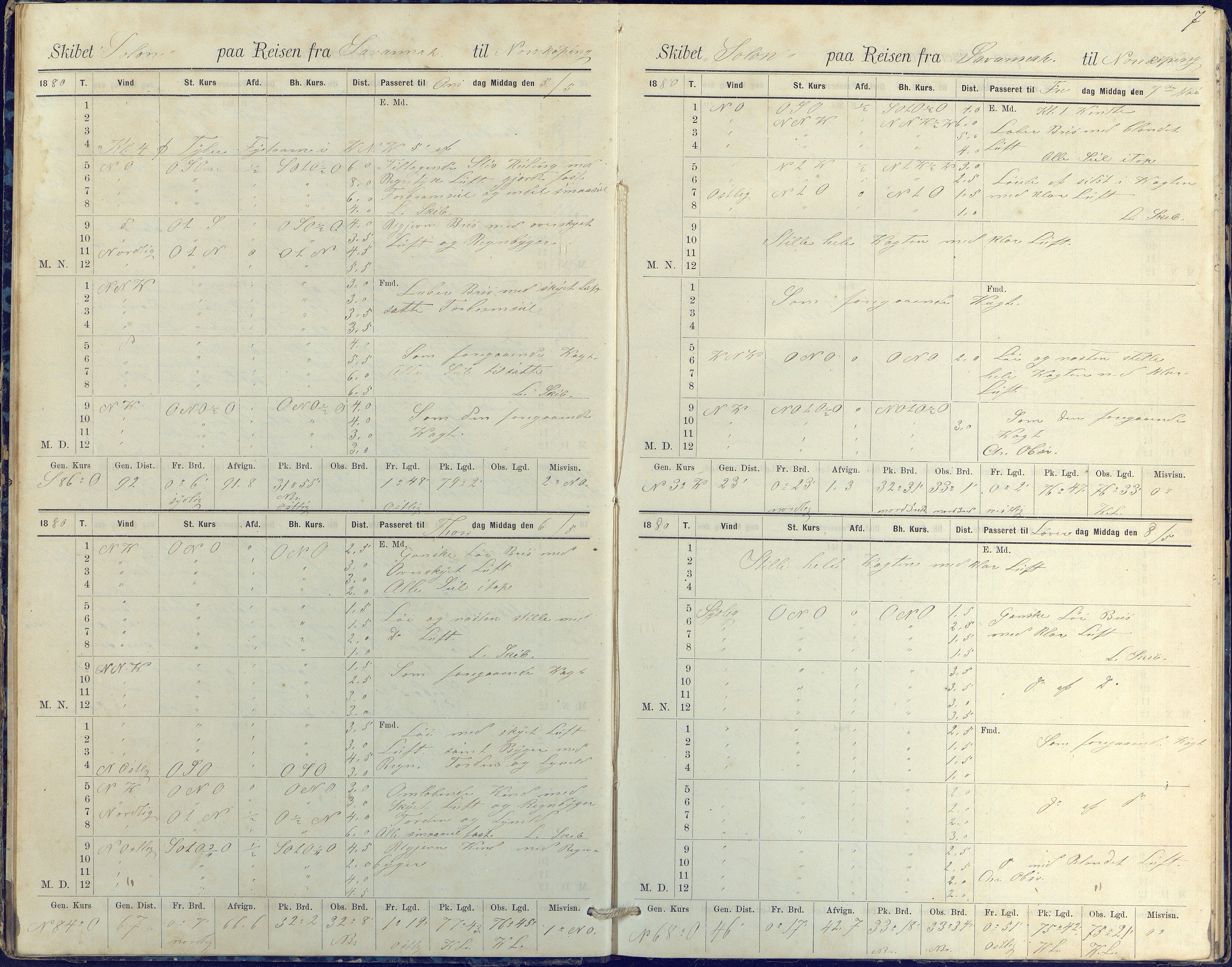 Fartøysarkivet, AAKS/PA-1934/F/L0330: Solon (fregatt), 1880-1882, s. 7