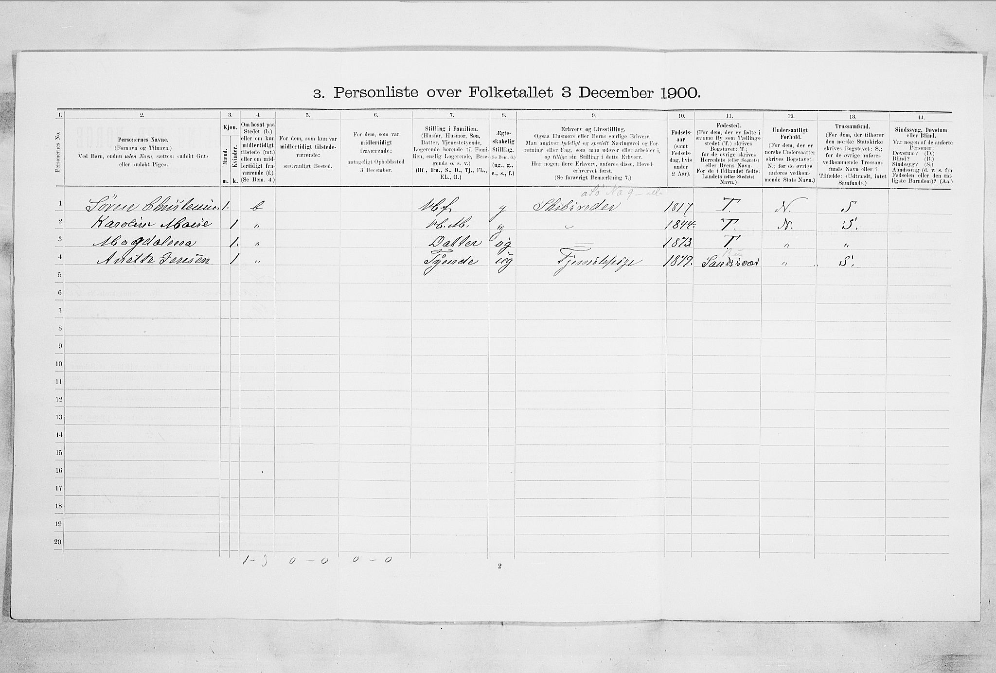 RA, Folketelling 1900 for 0602 Drammen kjøpstad, 1900, s. 10468