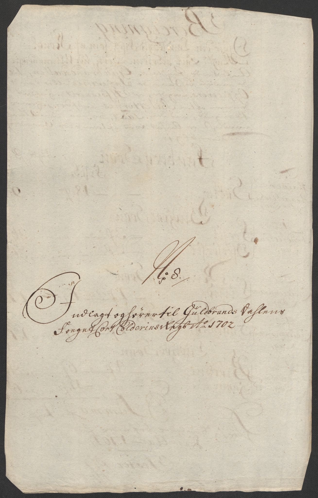 Rentekammeret inntil 1814, Reviderte regnskaper, Fogderegnskap, RA/EA-4092/R17/L1175: Fogderegnskap Gudbrandsdal, 1702, s. 114