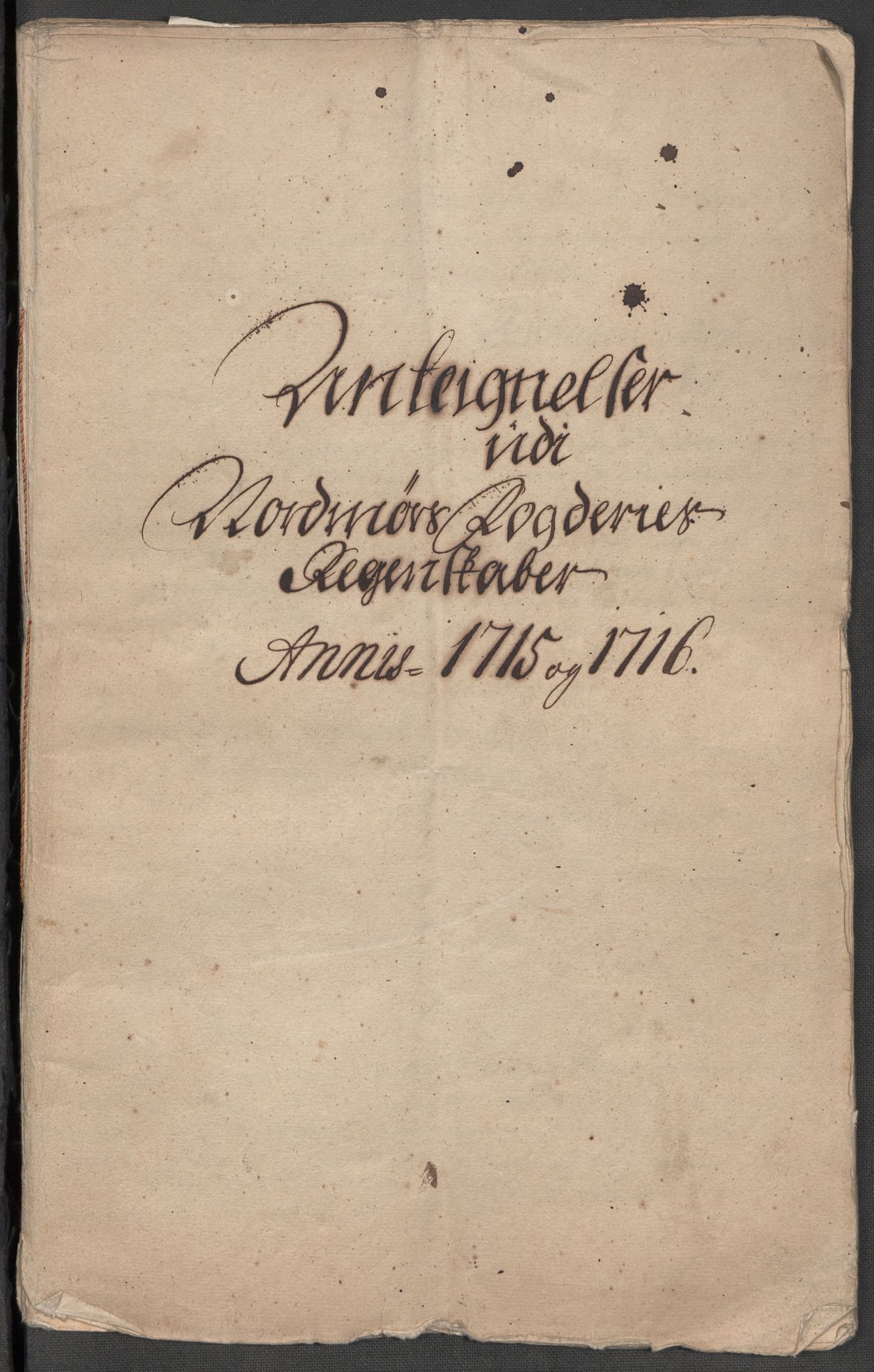 Rentekammeret inntil 1814, Reviderte regnskaper, Fogderegnskap, AV/RA-EA-4092/R56/L3749: Fogderegnskap Nordmøre, 1716, s. 260