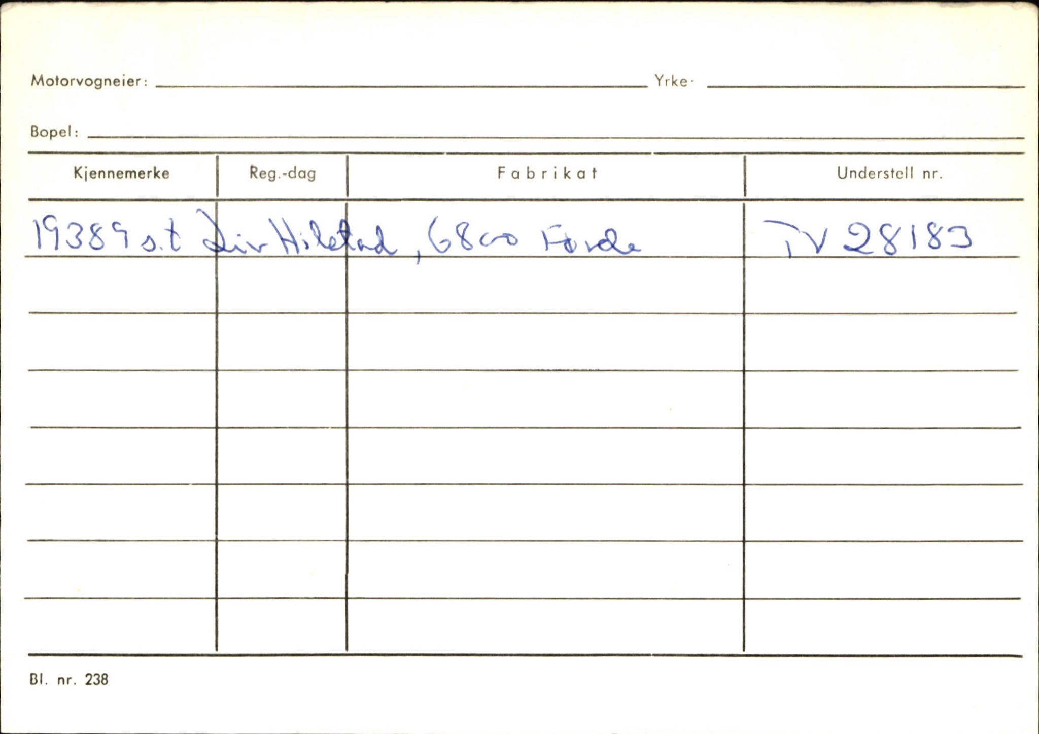 Statens vegvesen, Sogn og Fjordane vegkontor, AV/SAB-A-5301/4/F/L0144: Registerkort Vågsøy A-R, 1945-1975, s. 2005