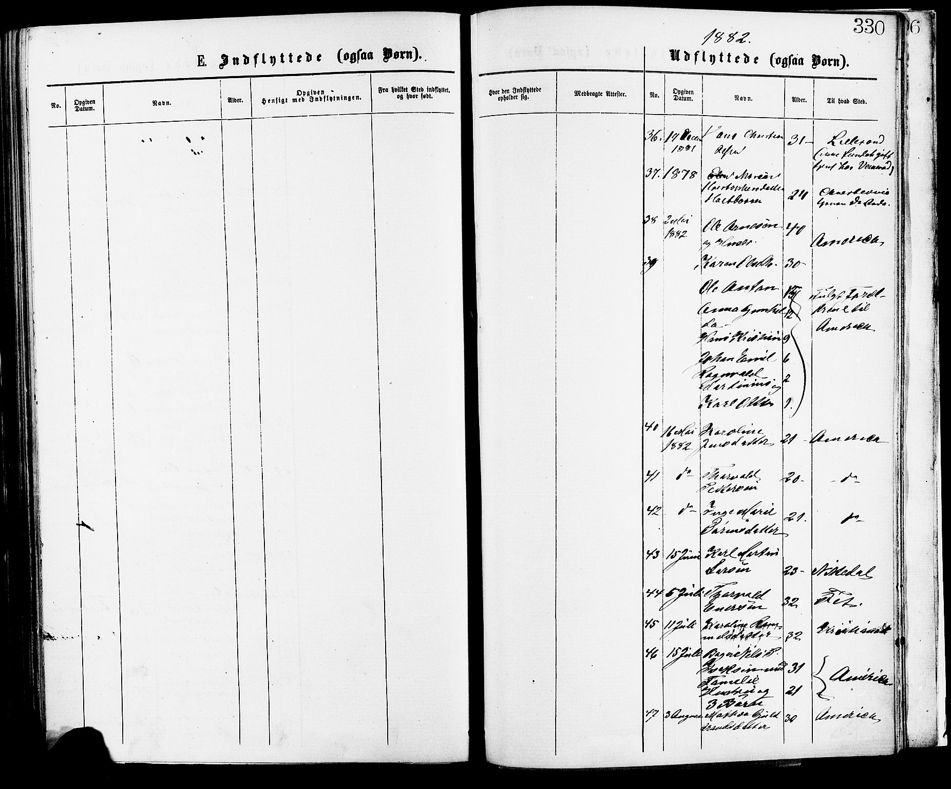 Skedsmo prestekontor Kirkebøker, AV/SAO-A-10033a/F/Fa/L0012: Ministerialbok nr. I 12, 1876-1883, s. 330