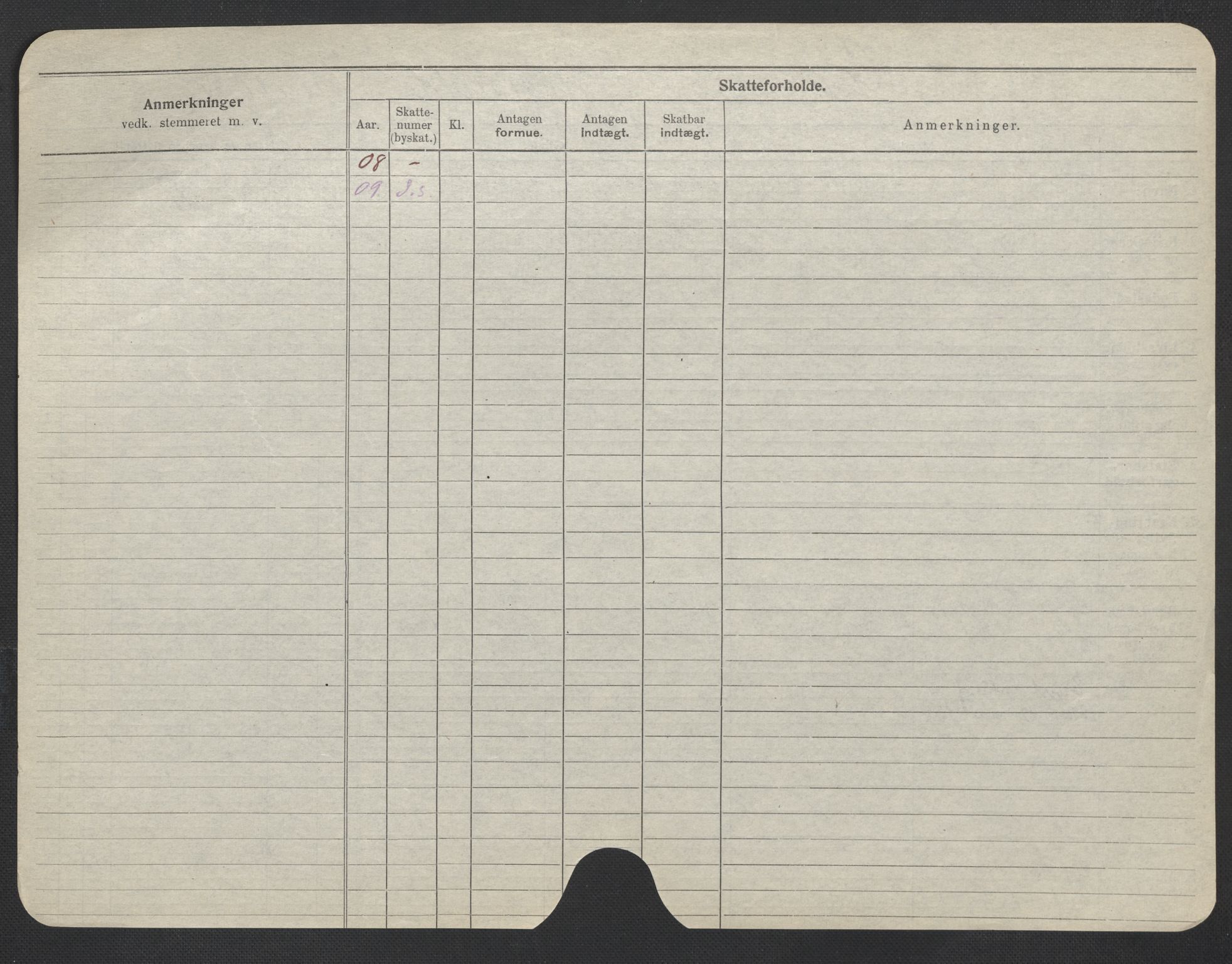 Oslo folkeregister, Registerkort, AV/SAO-A-11715/F/Fa/Fac/L0020: Kvinner, 1906-1914, s. 231b