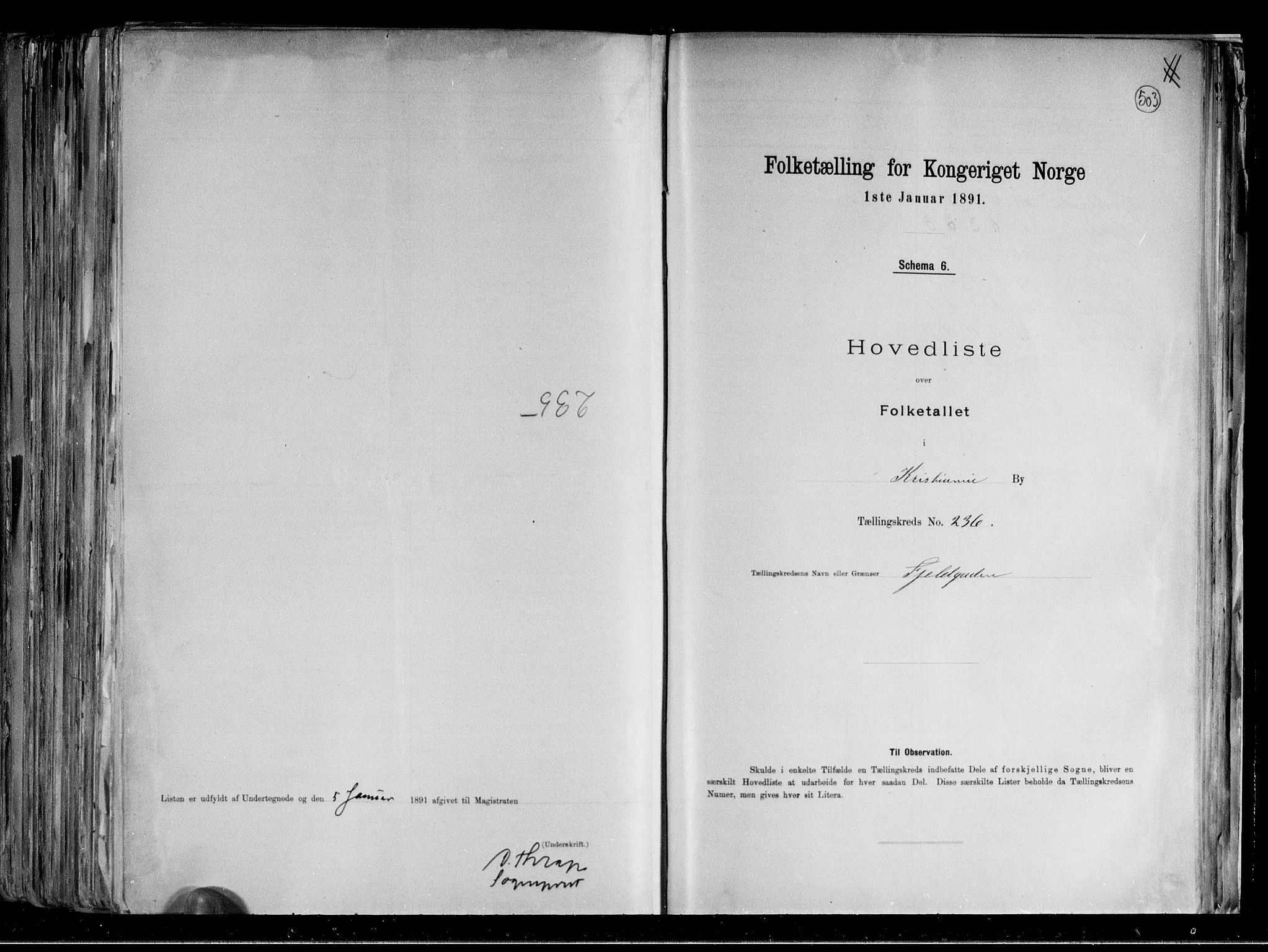 RA, Folketelling 1891 for 0301 Kristiania kjøpstad, 1891, s. 141970