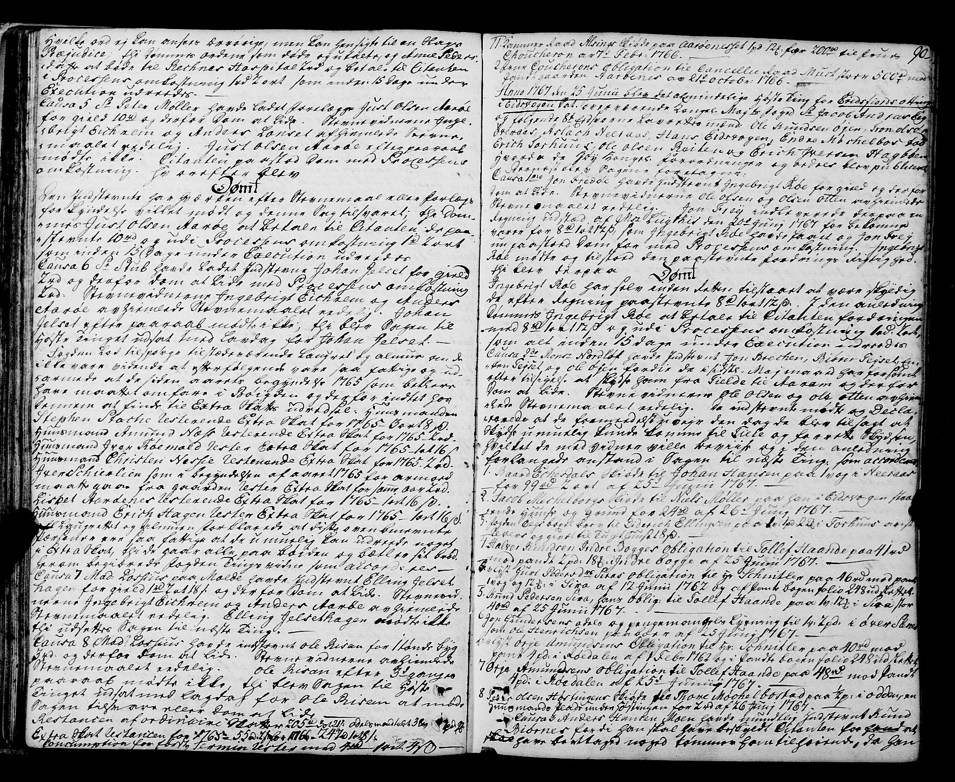 Romsdal sorenskriveri, SAT/A-4149/1/1/1A/L0015: Tingbok, 1765-1775, s. 89b-90a