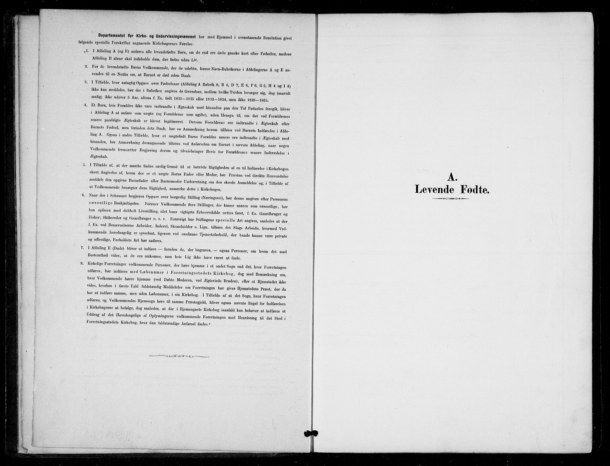 Bygland sokneprestkontor, AV/SAK-1111-0006/F/Fa/Fad/L0001: Ministerialbok nr. A 1, 1885-1906