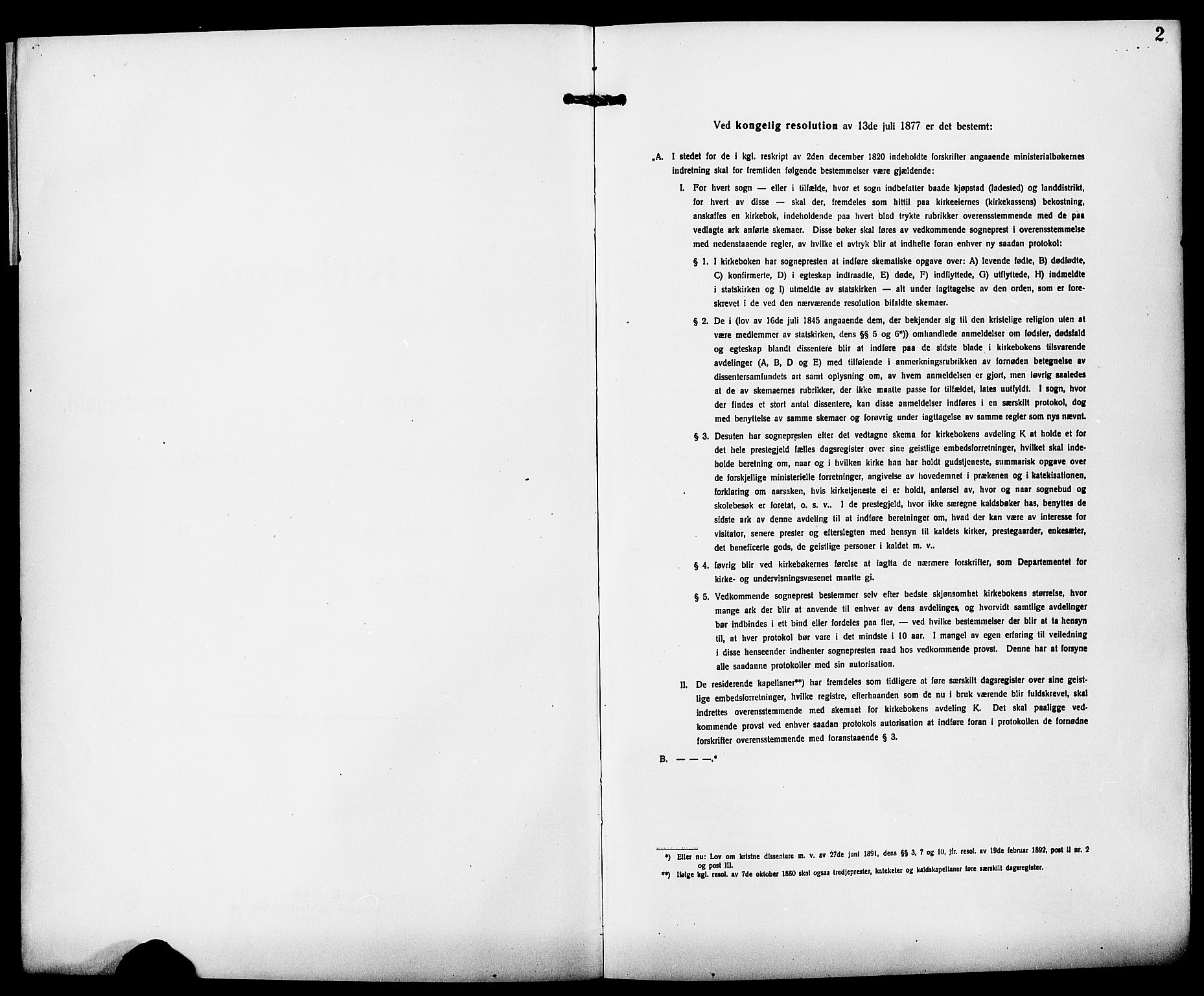 Løten prestekontor, AV/SAH-PREST-022/L/La/L0008: Klokkerbok nr. 8, 1920-1929, s. 2