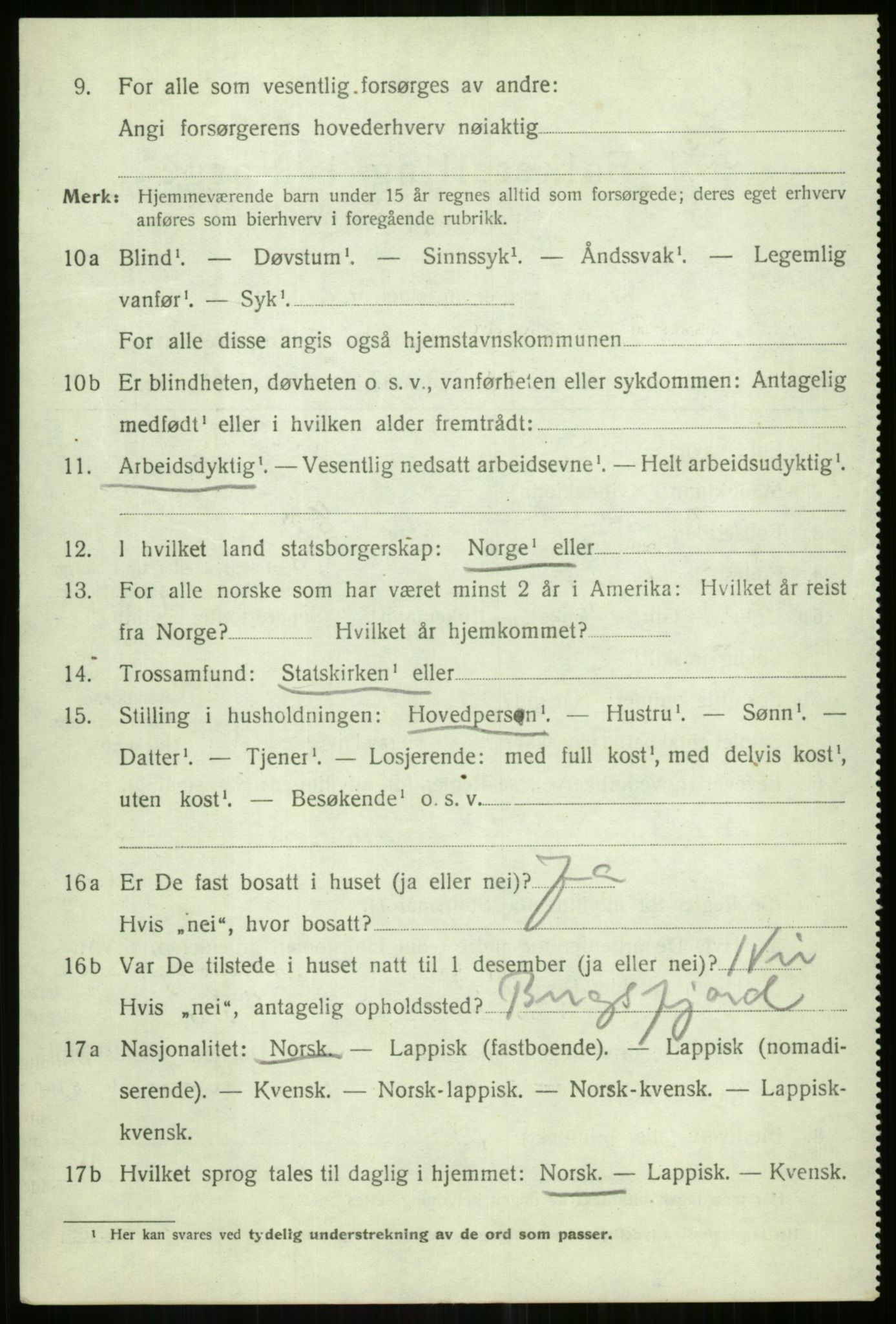 SATØ, Folketelling 1920 for 1934 Tromsøysund herred, 1920, s. 13867