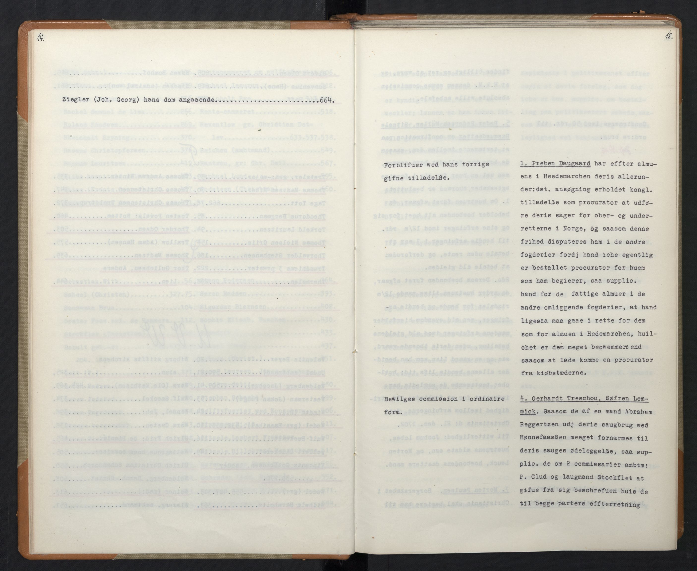 Avskriftsamlingen, RA/EA-4022/F/Fa/L0071: Supplikker, 1703, s. 11