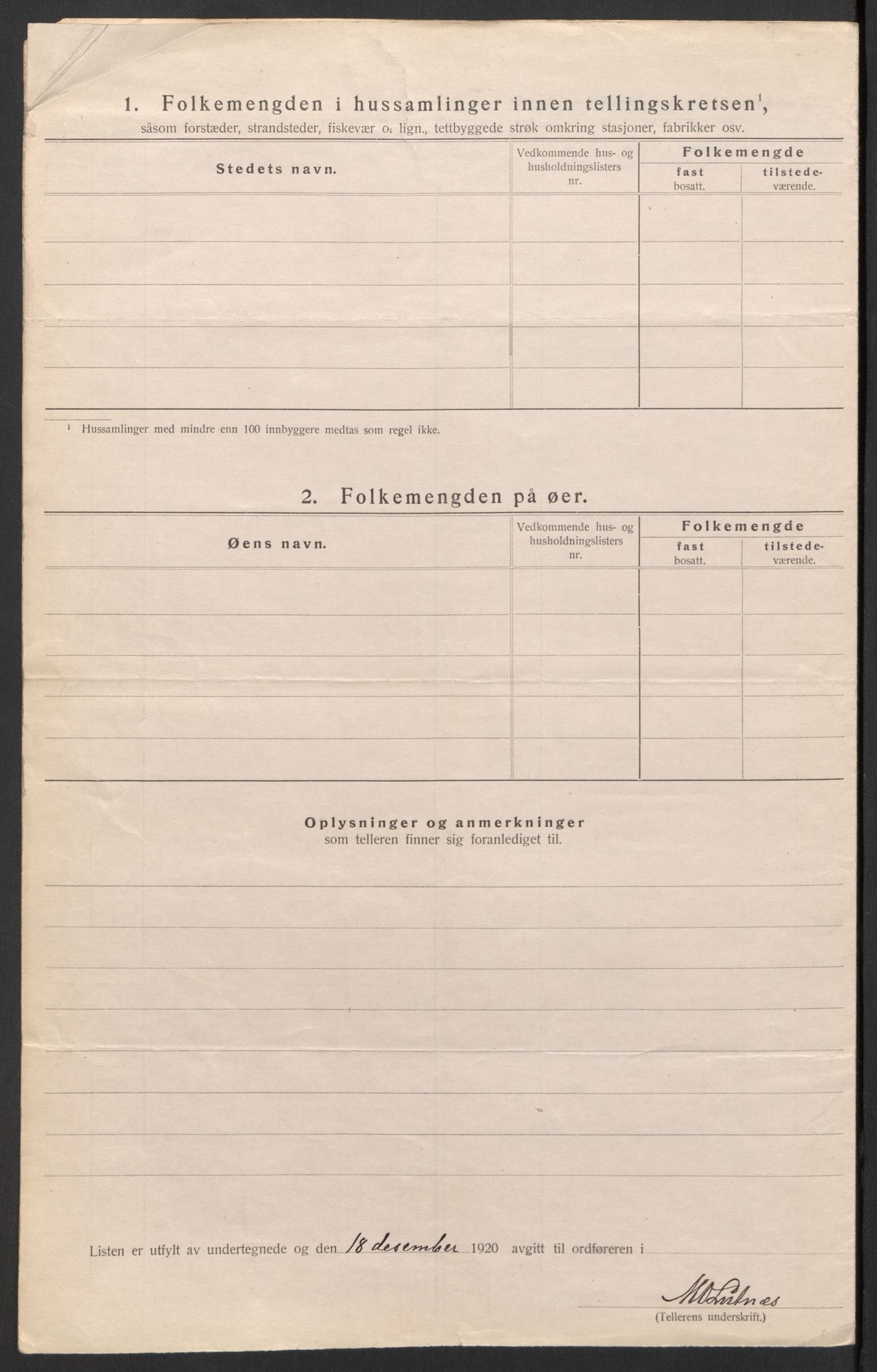 SAH, Folketelling 1920 for 0428 Trysil herred, 1920, s. 8