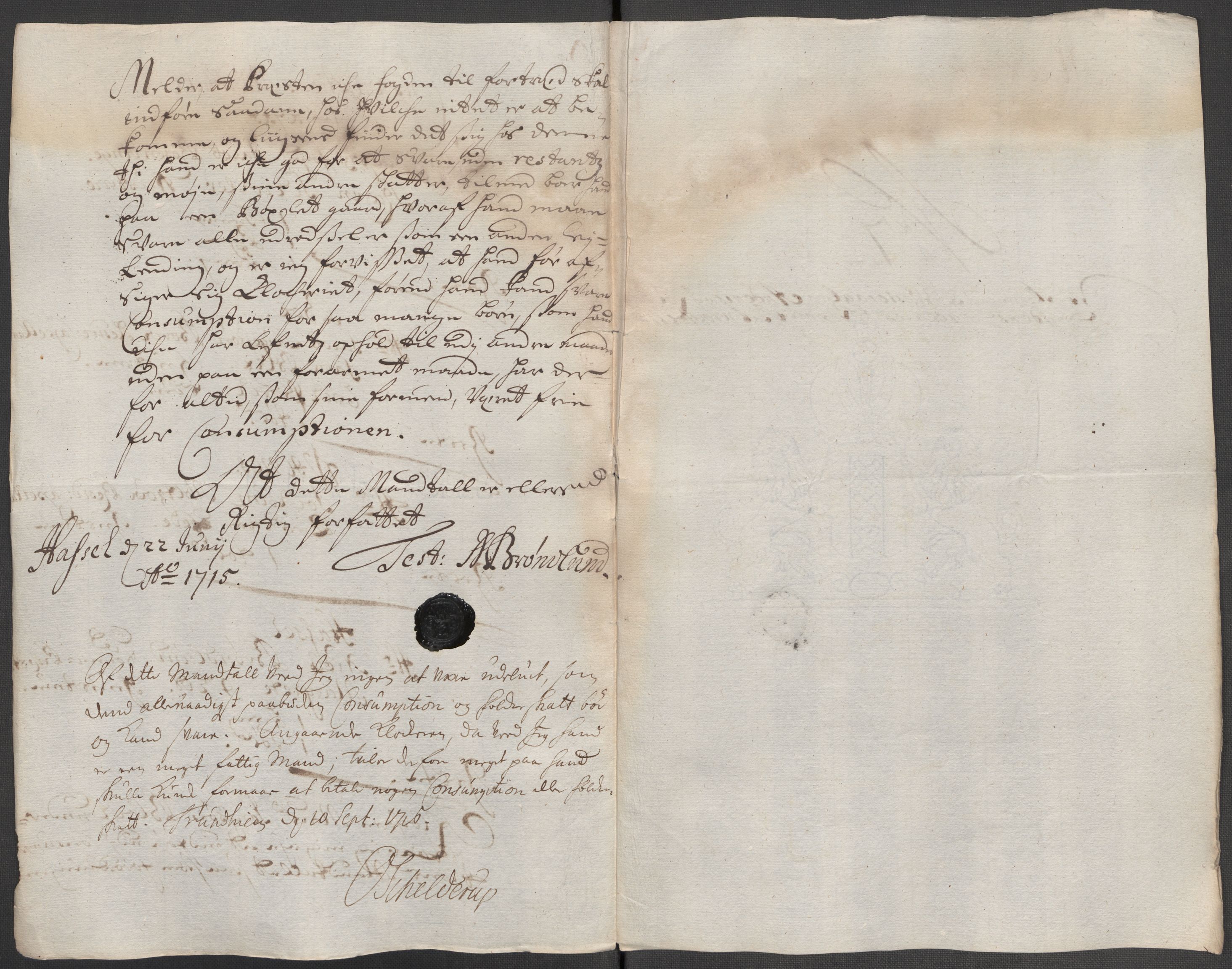 Rentekammeret inntil 1814, Reviderte regnskaper, Fogderegnskap, RA/EA-4092/R67/L4681: Fogderegnskap Vesterålen, Andenes og Lofoten, 1715, s. 84