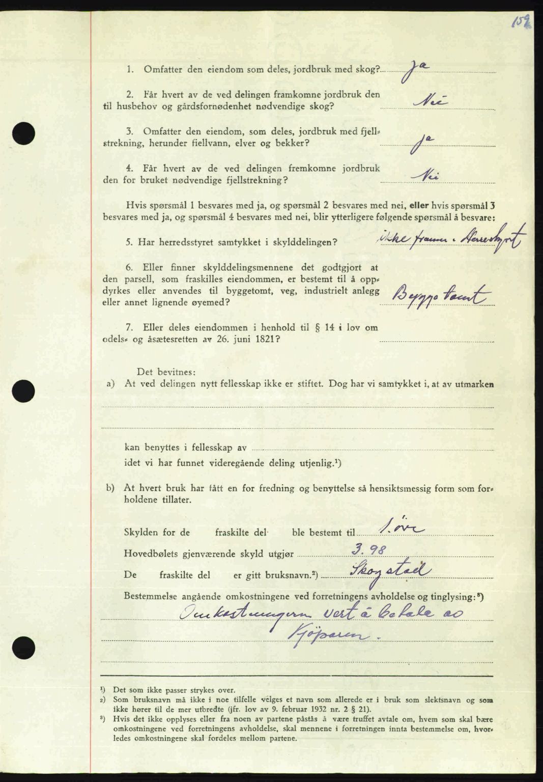 Nordmøre sorenskriveri, AV/SAT-A-4132/1/2/2Ca: Pantebok nr. A105, 1947-1947, Dagboknr: 1391/1947