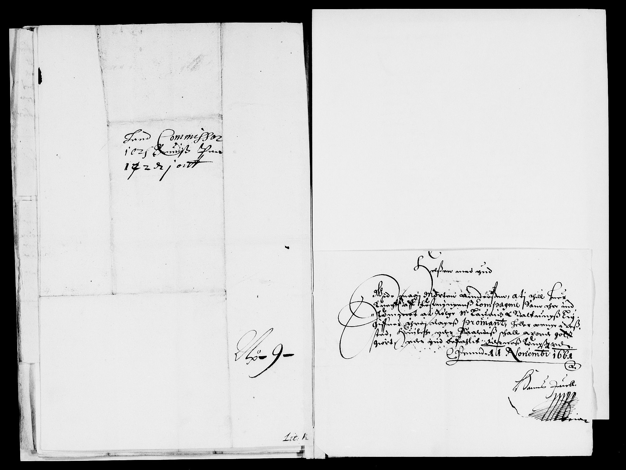 Rentekammeret inntil 1814, Reviderte regnskaper, Lensregnskaper, AV/RA-EA-5023/R/Rb/Rbq/L0051: Nedenes len. Mandals len. Råbyggelag., 1661