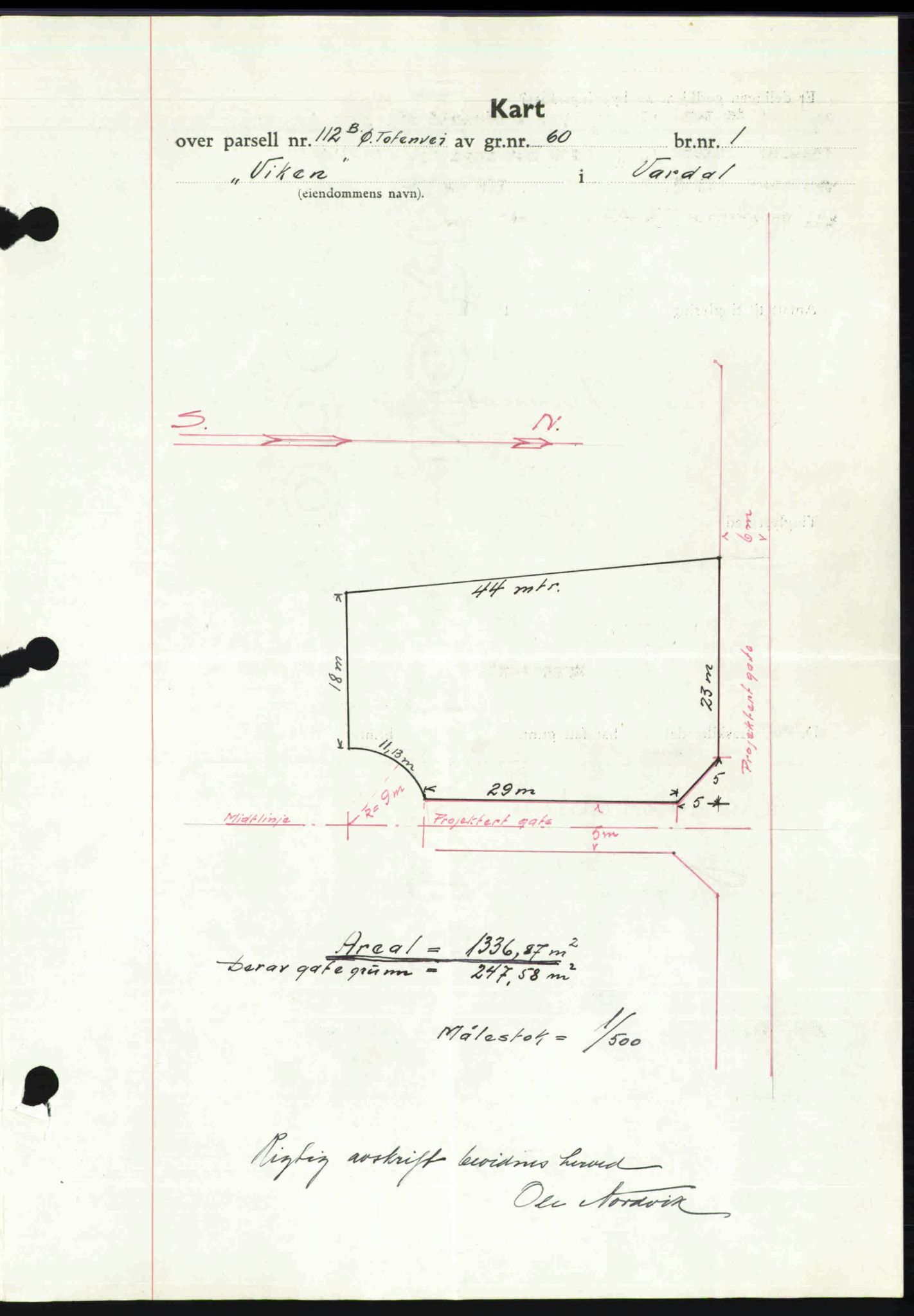 Toten tingrett, SAH/TING-006/H/Hb/Hbc/L0003: Pantebok nr. Hbc-03, 1937-1938, Dagboknr: 521/1938