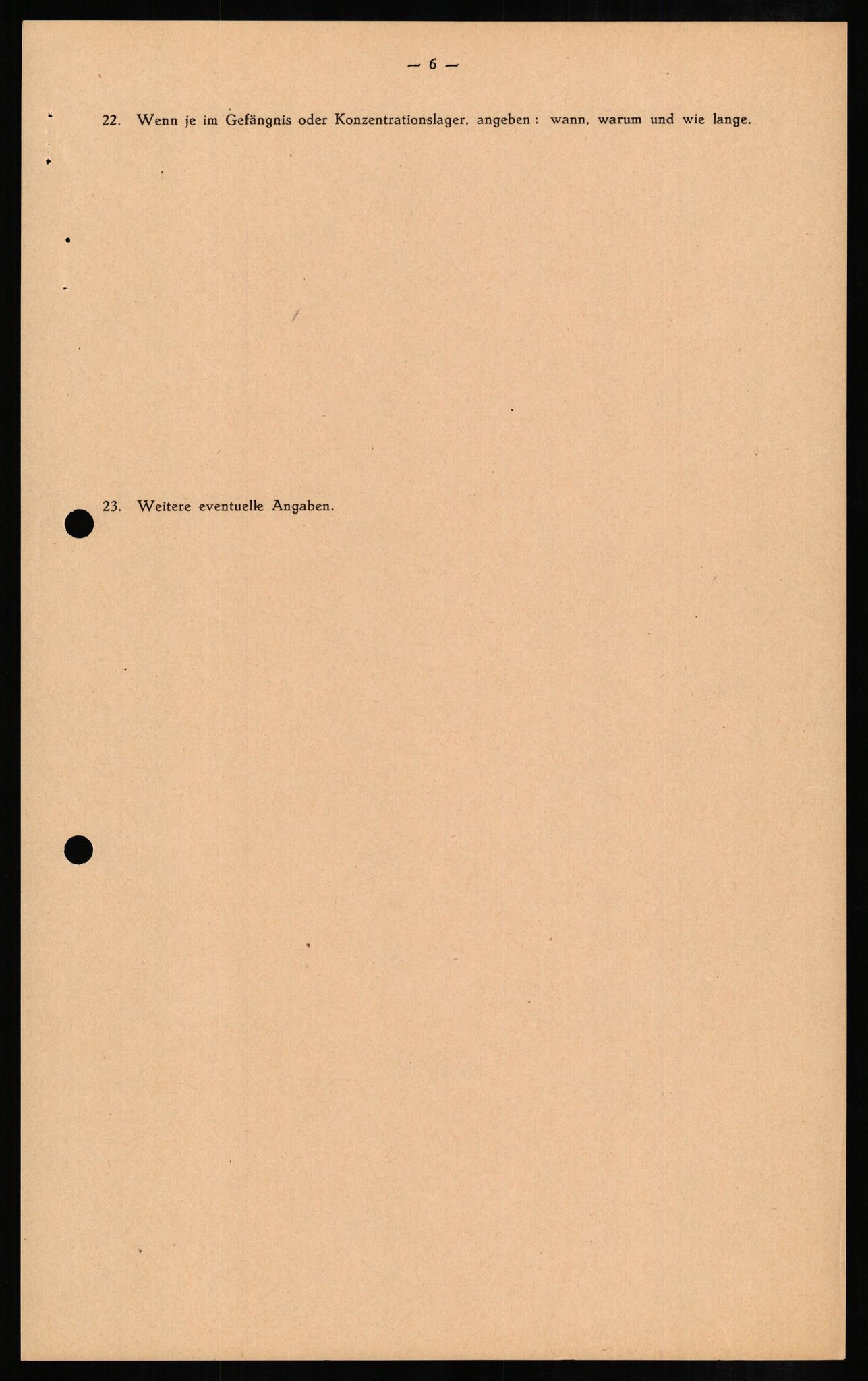 Forsvaret, Forsvarets overkommando II, AV/RA-RAFA-3915/D/Db/L0009: CI Questionaires. Tyske okkupasjonsstyrker i Norge. Tyskere., 1945-1946, s. 402