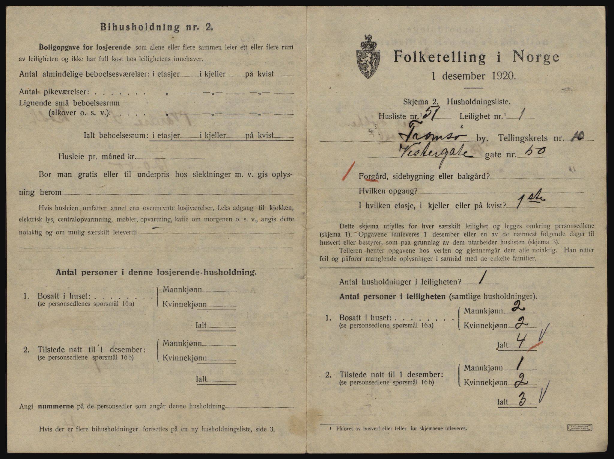 SATØ, Folketelling 1920 for 1902 Tromsø kjøpstad, 1920, s. 5385