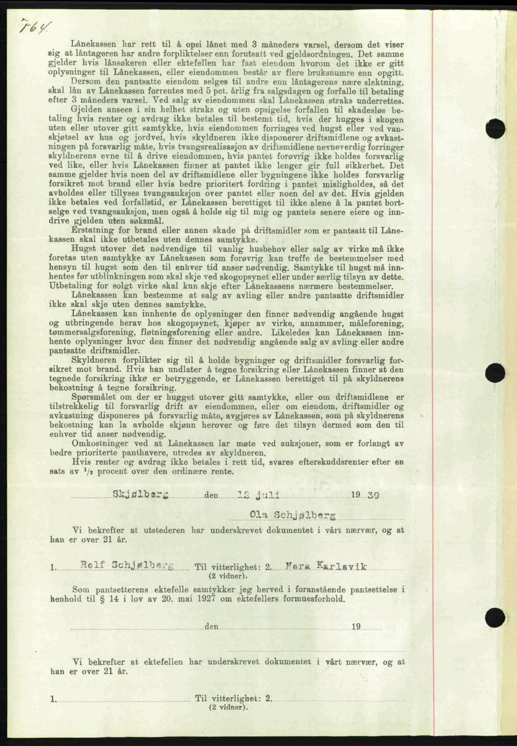 Nordmøre sorenskriveri, SAT/A-4132/1/2/2Ca: Pantebok nr. B85, 1939-1939, Dagboknr: 2085/1939