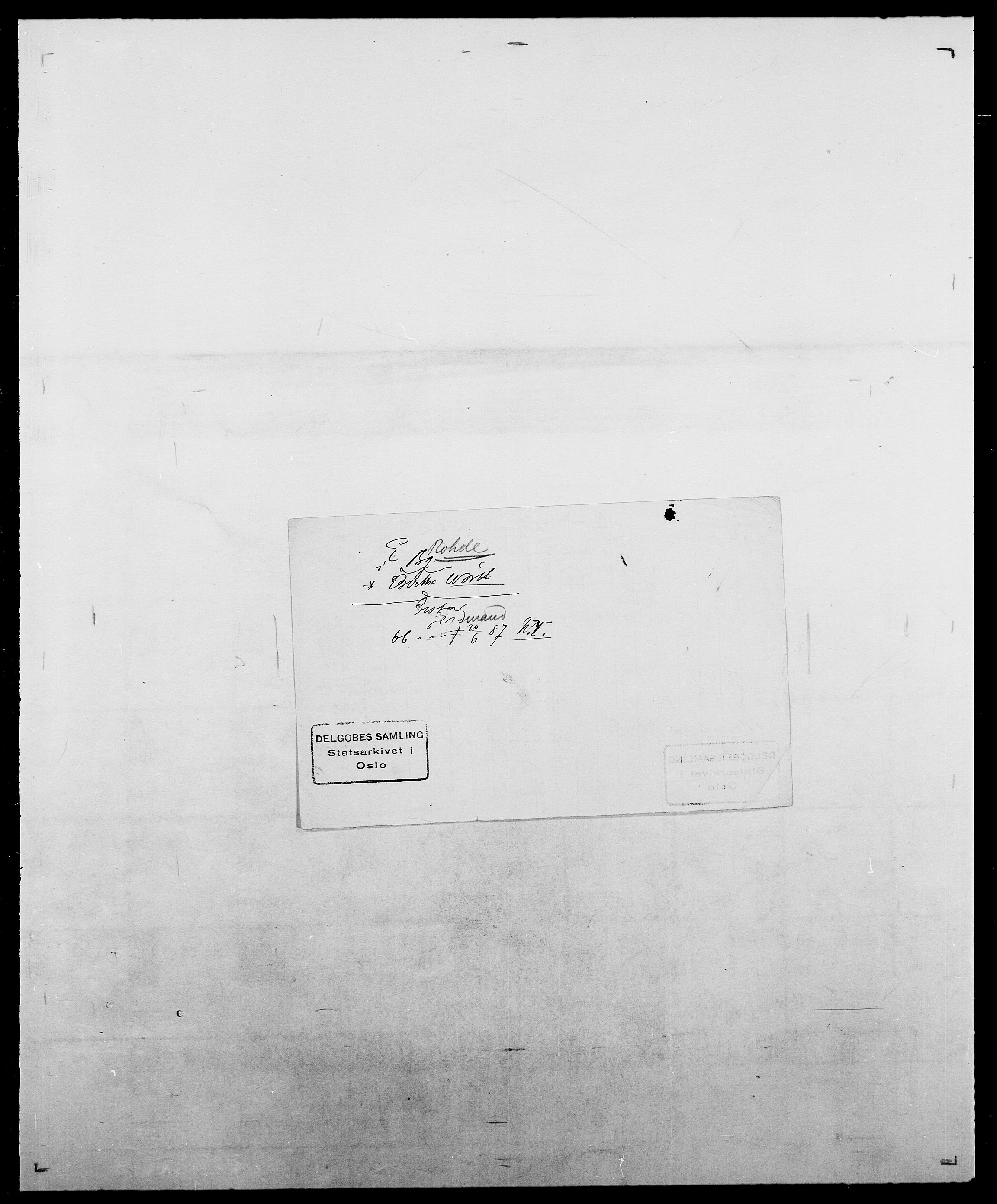 Delgobe, Charles Antoine - samling, SAO/PAO-0038/D/Da/L0033: Roald - Røyem, s. 45