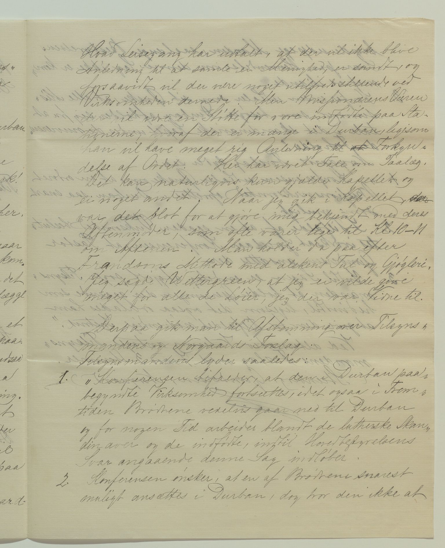 Det Norske Misjonsselskap - hovedadministrasjonen, VID/MA-A-1045/D/Da/Daa/L0038/0004: Konferansereferat og årsberetninger / Konferansereferat fra Sør-Afrika., 1890