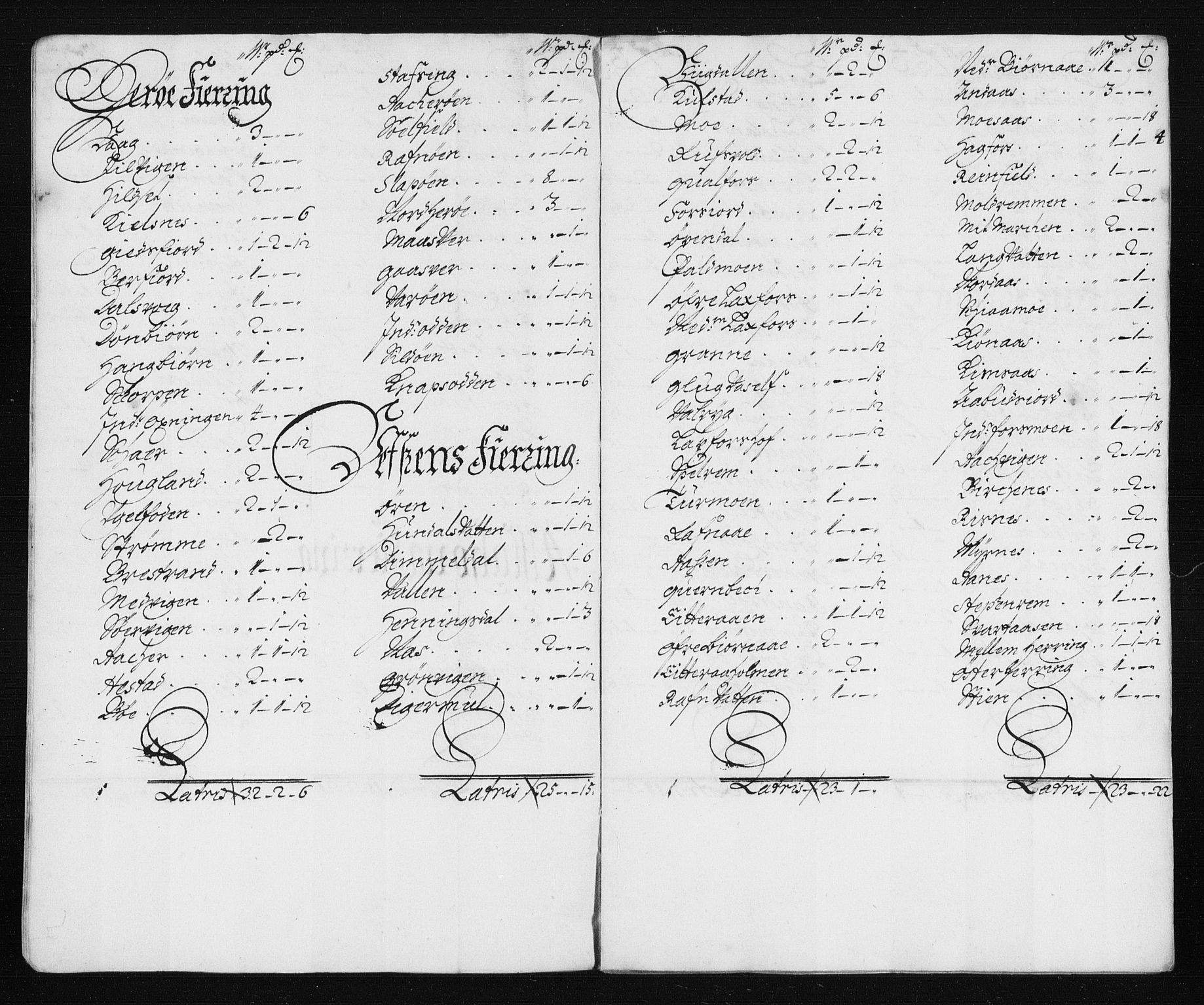 Rentekammeret inntil 1814, Reviderte regnskaper, Stiftamtstueregnskaper, Trondheim stiftamt og Nordland amt, AV/RA-EA-6044/R/Rh/L0015: Nordland amt, 1690