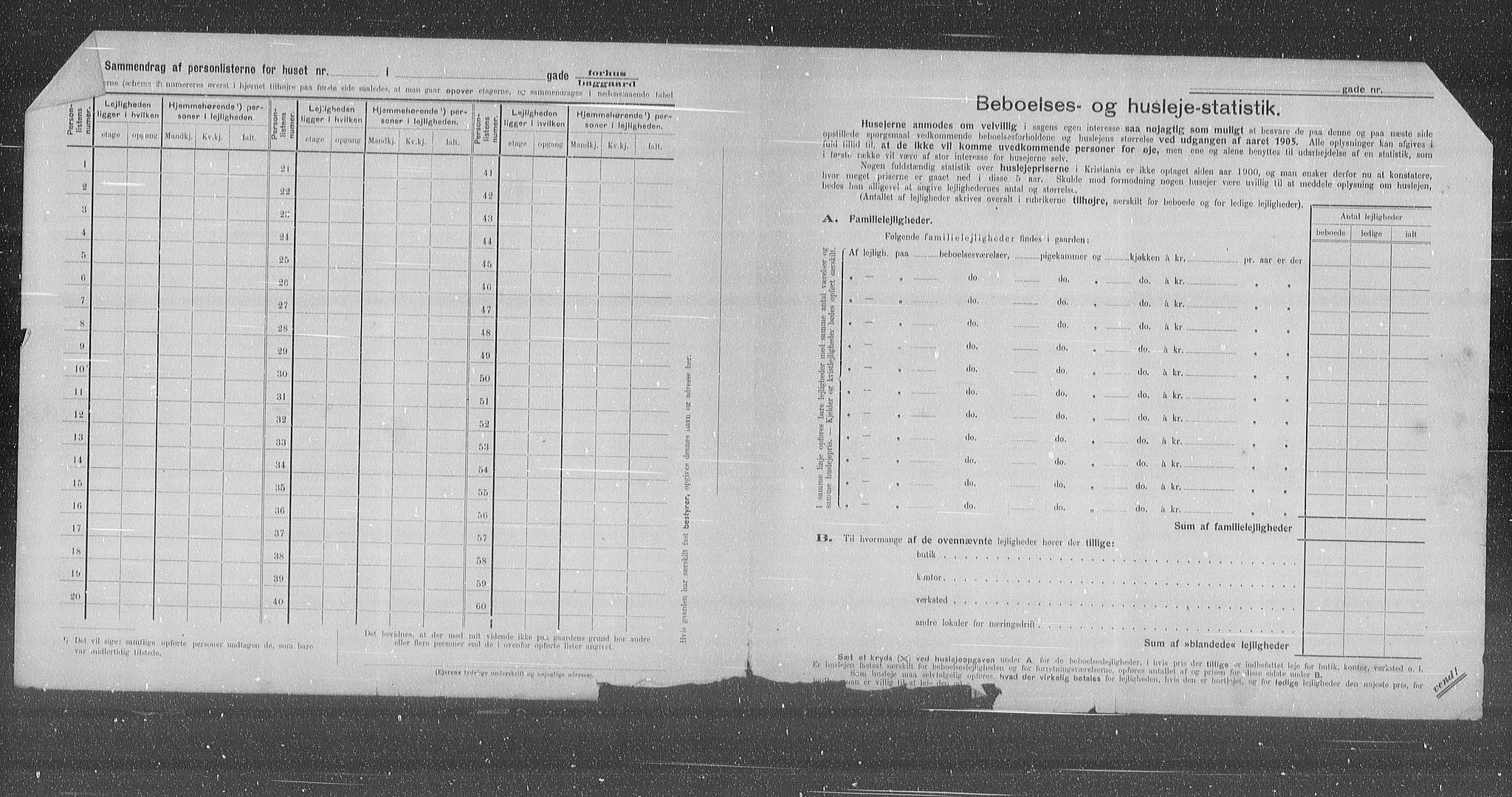 OBA, Kommunal folketelling 31.12.1905 for Kristiania kjøpstad, 1905, s. 66939